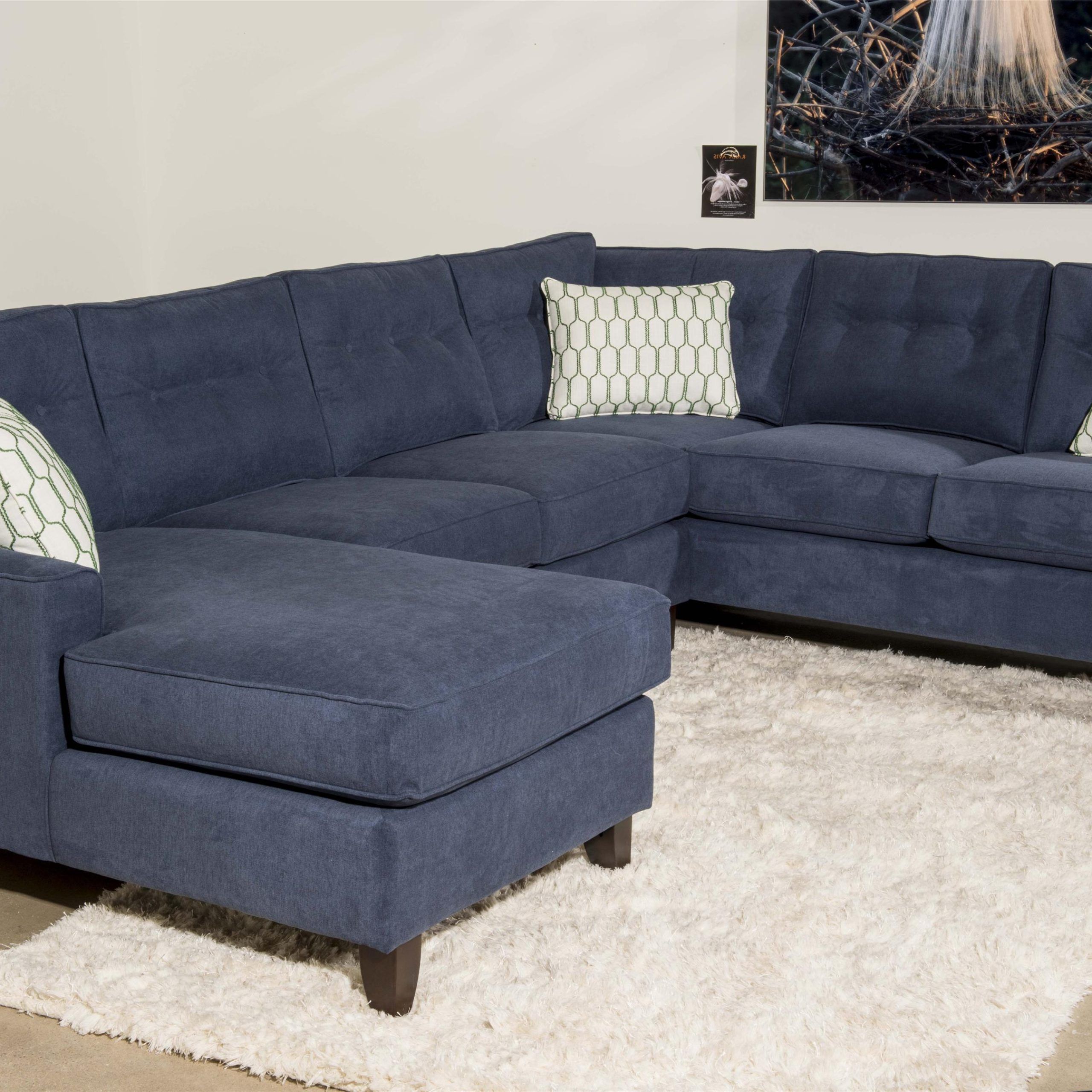 Audrina Contemporary 3 Piece Sectional Sofa With Chaiseklaussner With 3 Piece Leather Sectional Sofa Sets (View 13 of 20)