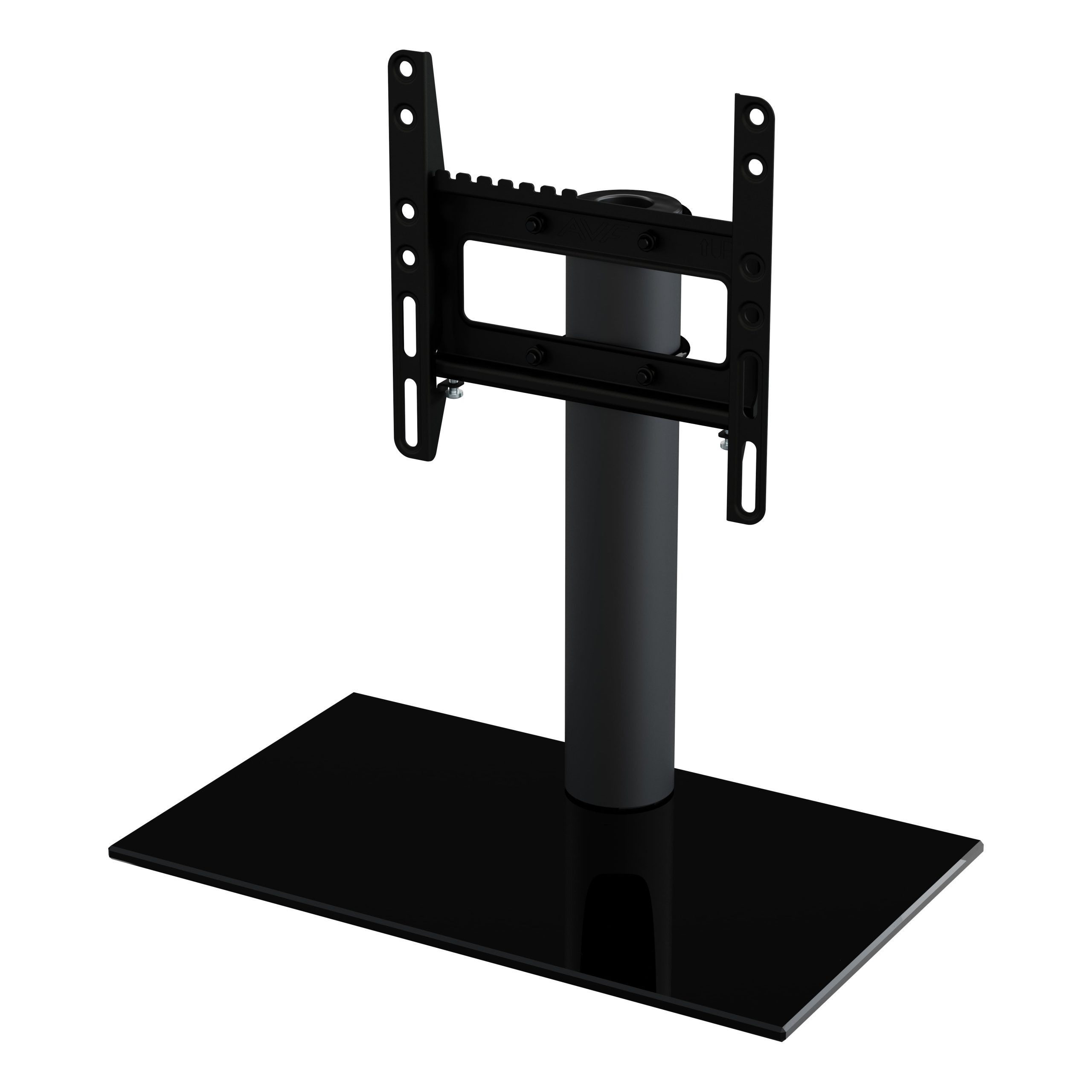 Avf B200bb A Universal Table Top Tv Stand / Tv Base – Fixed Position Intended For Top Shelf Mount Tv Stands (Gallery 15 of 20)