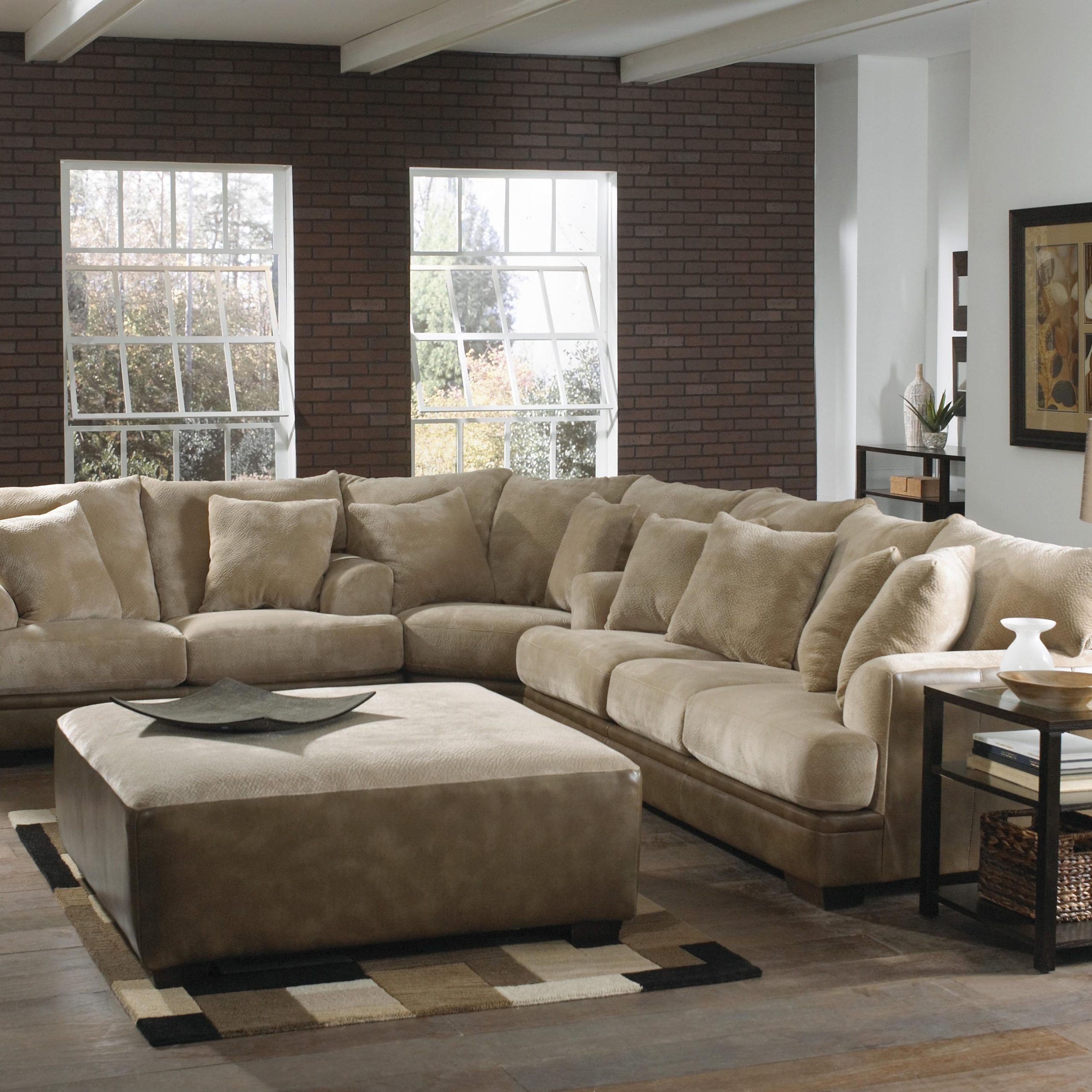 Barkley Large L Shaped Sectional Sofa With Left Side Loveseat In Modern L Shaped Sofa Sectionals (View 19 of 20)