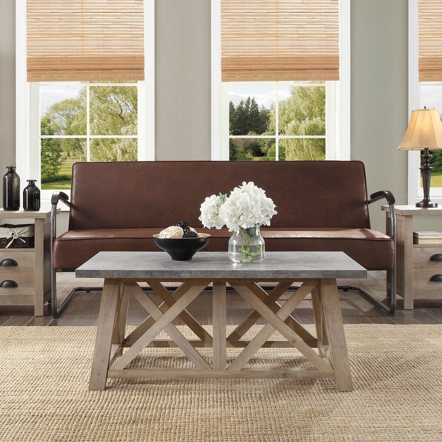Better Homes & Gardens Granary Modern Farmhouse Coffee Table, Multiple Throughout Modern Farmhouse Coffee Tables (View 4 of 20)