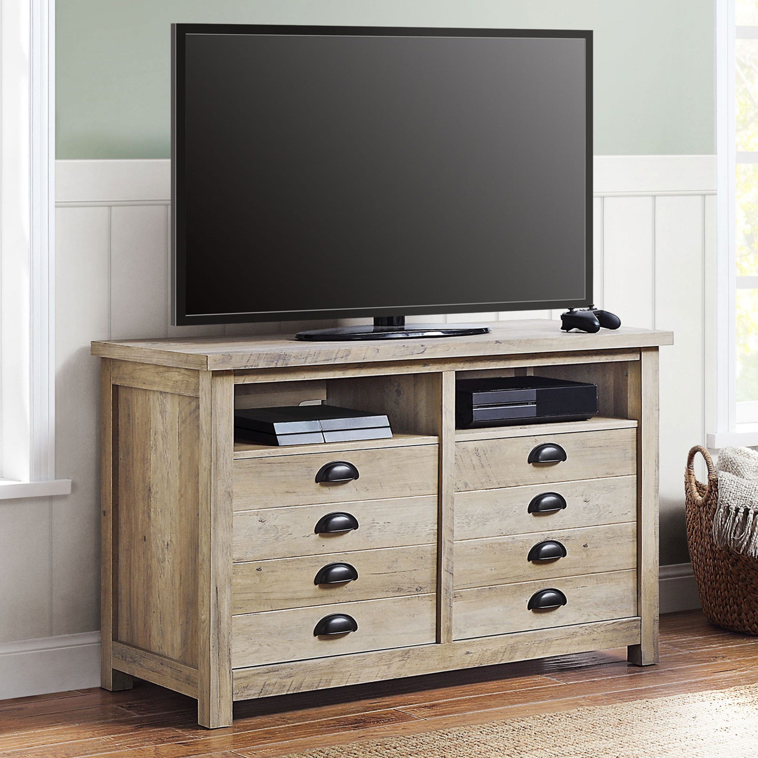 Better Homes & Gardens Granary Modern Farmhouse Tv Stand For Tvs Up To For Modern Farmhouse Rustic Tv Stands (Gallery 1 of 20)