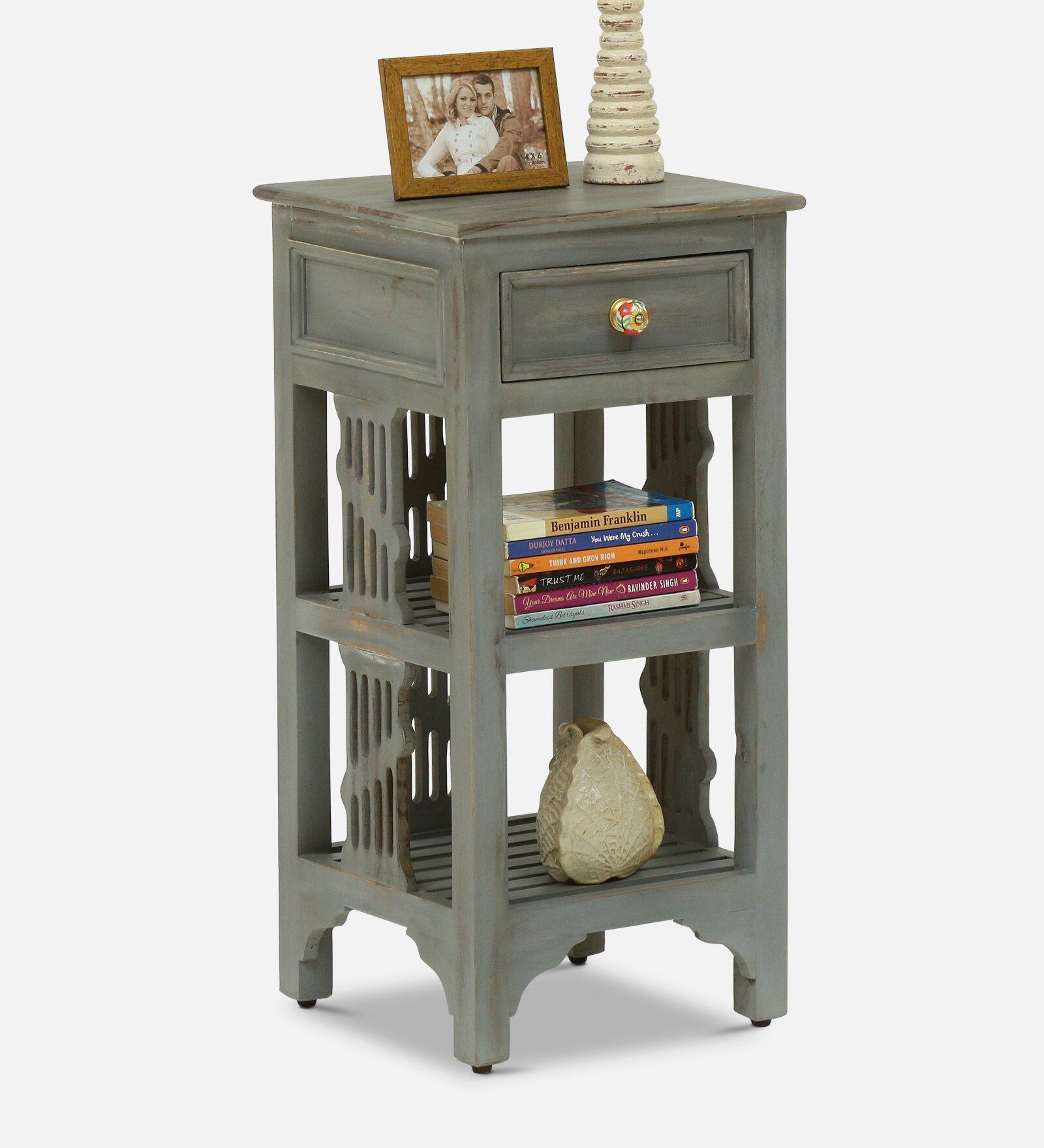 Buy Amory End Table In Rustic Grey Finishamberville Online With Regard To Rustic Gray End Tables (Gallery 16 of 20)