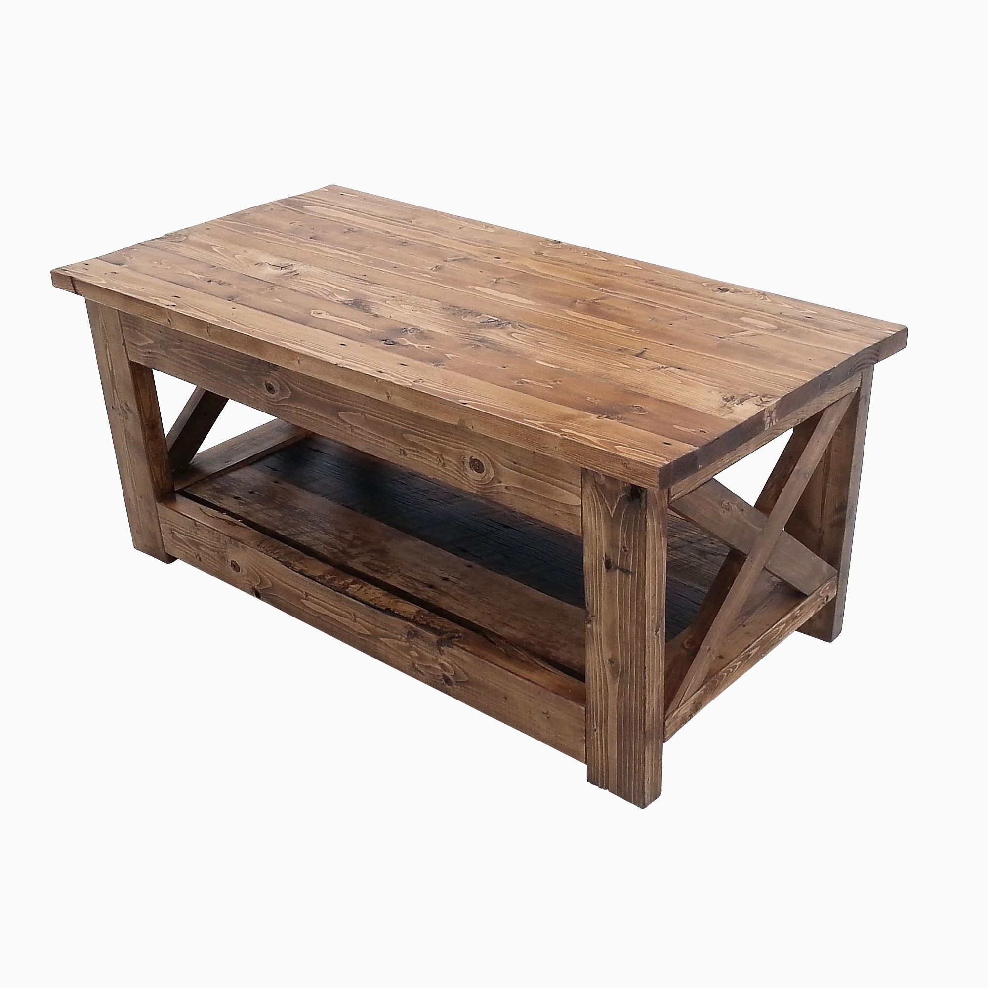 Buy Custom Reclaimed Wood Rustic Style Coffee Table, Made To Order From Within Rustic Wood Coffee Tables (Gallery 21 of 21)