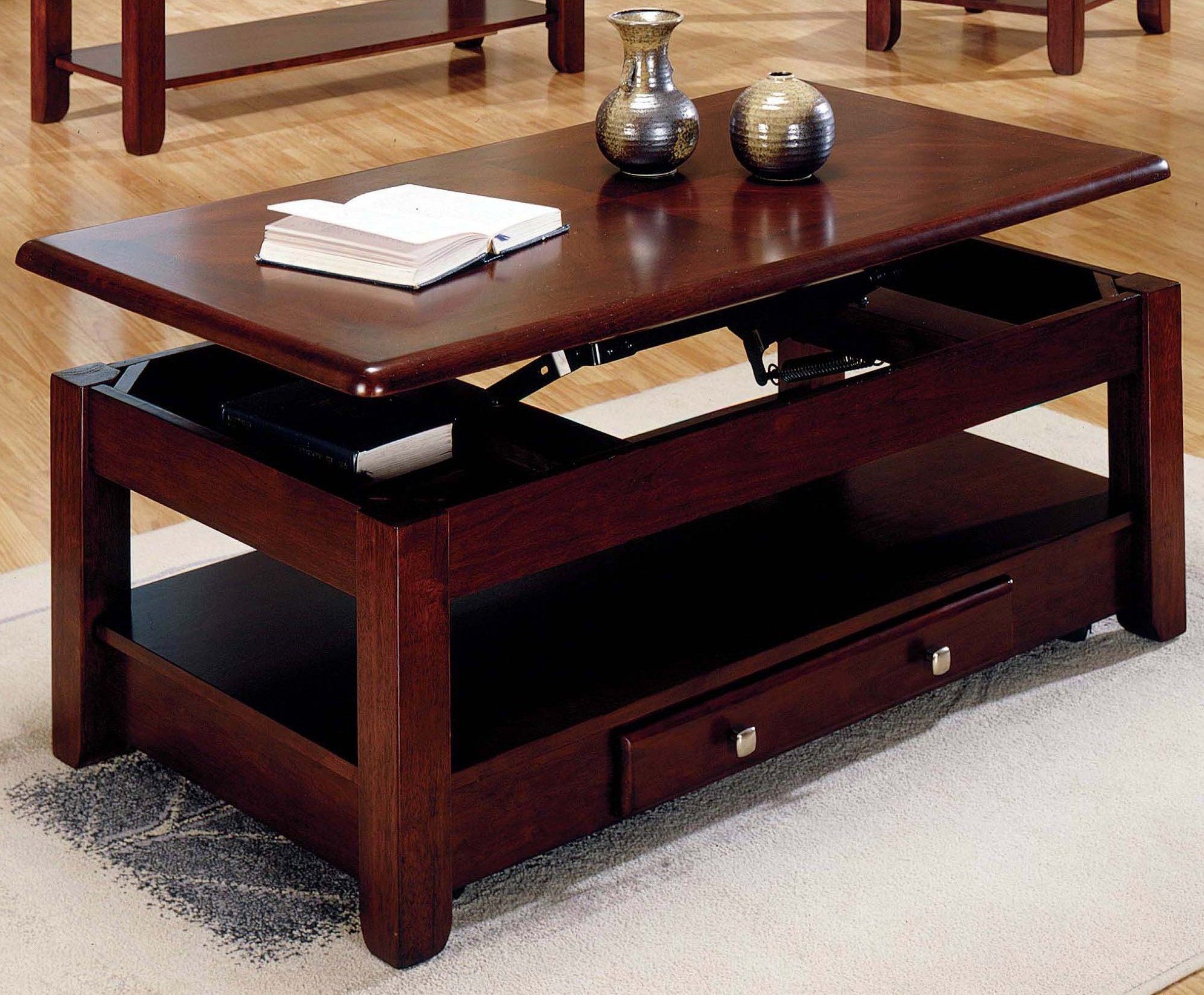 Featured Photo of Top 20 of Wood Lift Top Coffee Tables