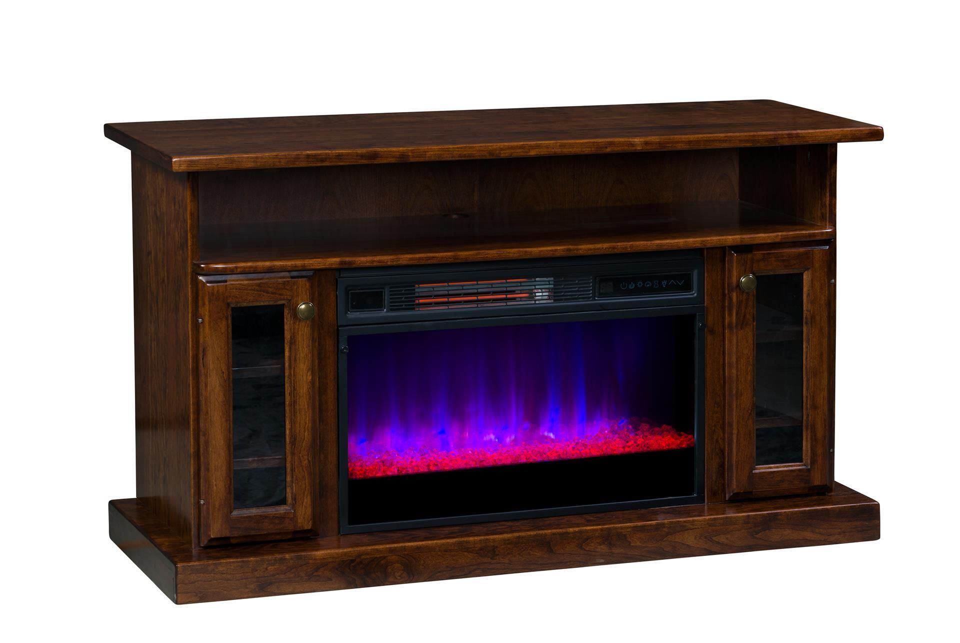 Cheyenne Electric Fireplace Entertainment Center ¦ Dutchcrafters Intended For Electric Fireplace Entertainment Centers (View 16 of 20)
