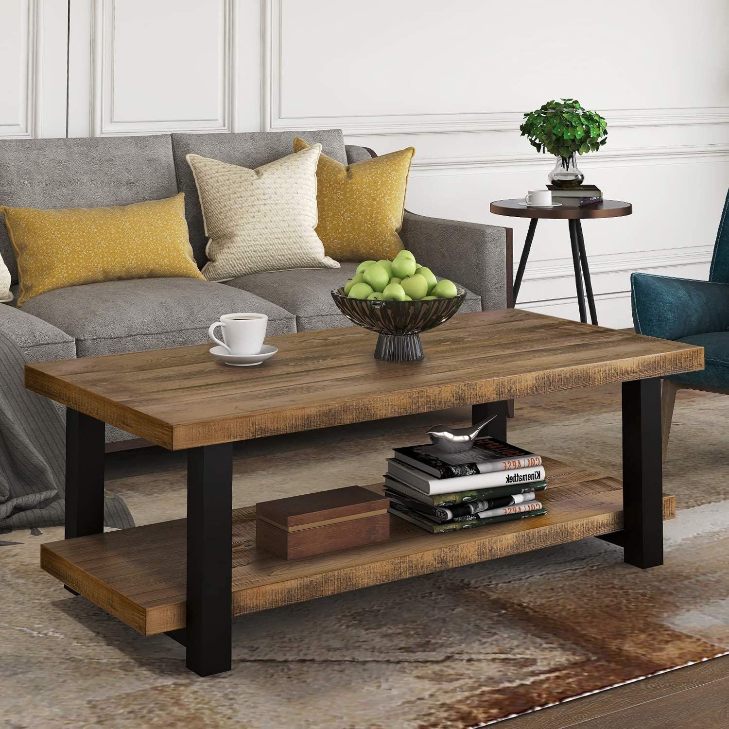 Choose The Perfect Style Coffee Table To Compliment Your Home – Coffee Pertaining To Coffee Tables With Solid Legs (View 14 of 20)