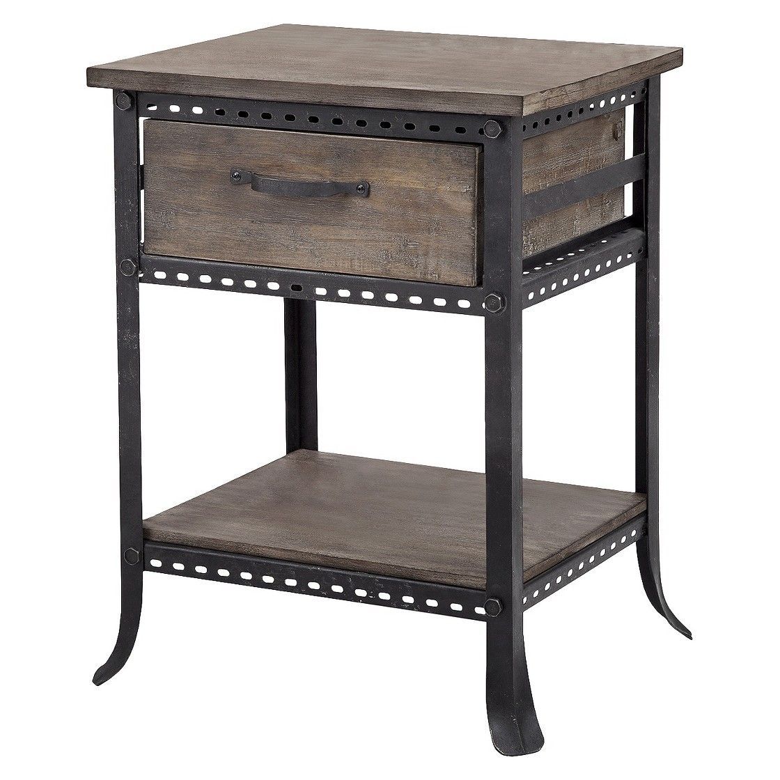 Cirque End Table – Grey | End Tables With Drawers, Chair Side Table With Regard To Rustic Gray End Tables (View 18 of 20)