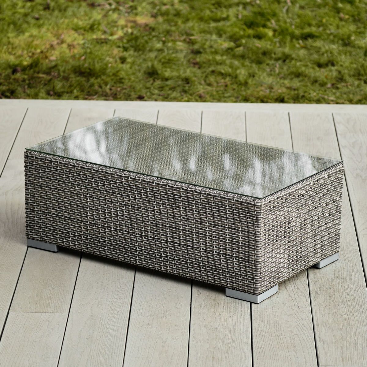 Cologne Rattan Coffee Table | Woodberry With Regard To Waterproof Coffee Tables (Gallery 1 of 21)