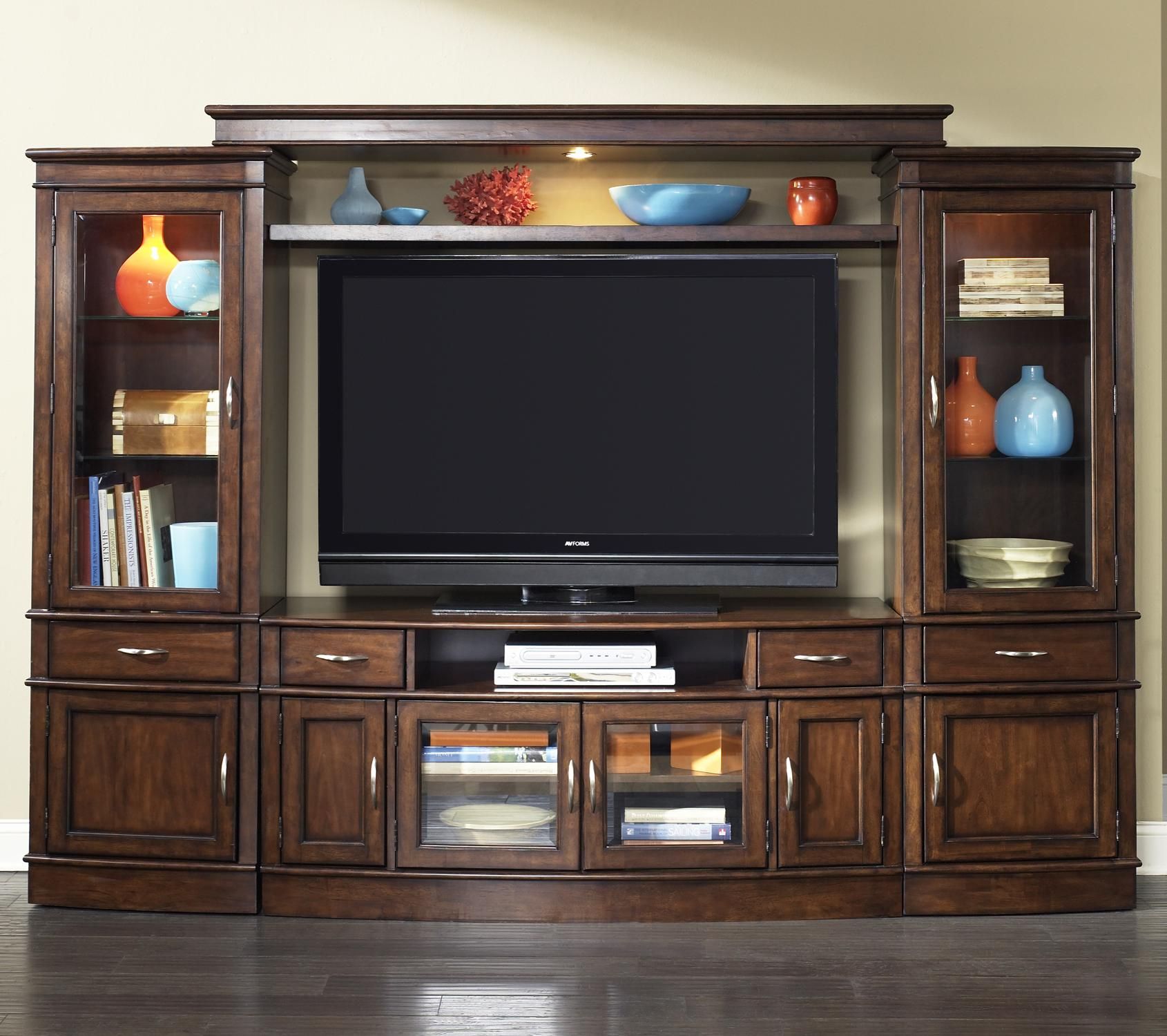 Complete Tv Entertainment Centerliberty Furniture | Wolf Furniture With Regard To Wide Entertainment Centers (View 2 of 20)