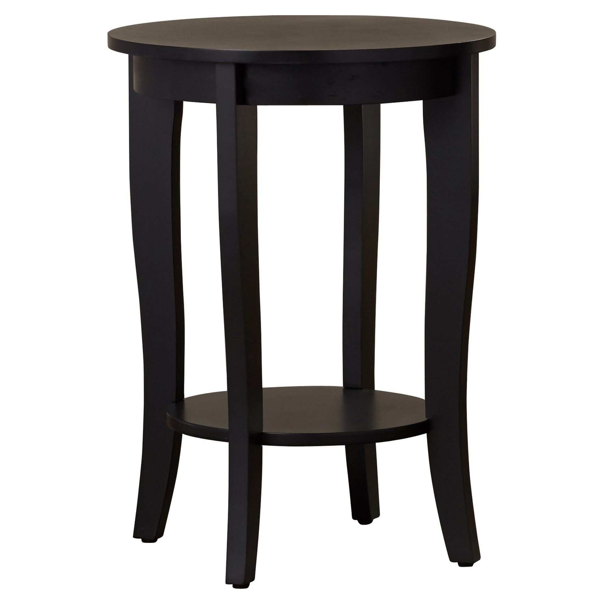 Convenience Concepts American Heritage Round Table & Reviews | Wayfair For American Heritage Round Coffee Tables (View 6 of 20)