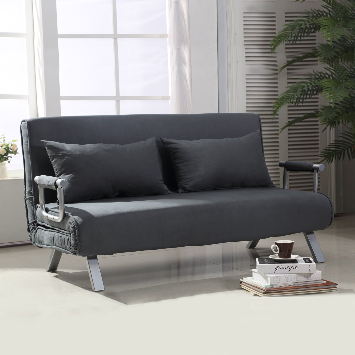 Featured Photo of 2024 Latest Convertible Gray Loveseat Sleepers