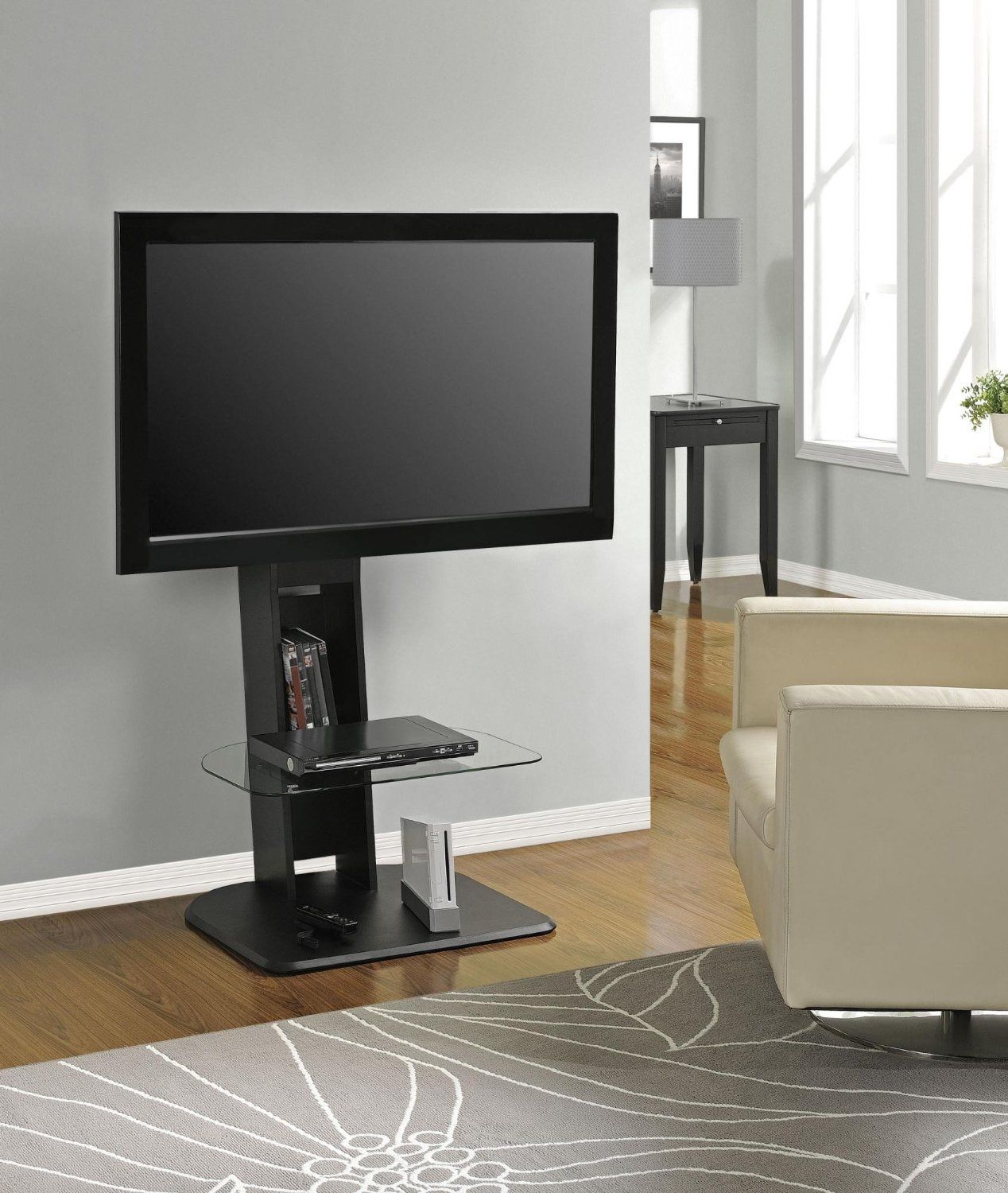 Cool Flat Screen Tv Stands With Mount | Homesfeed Within Stand For Flat Screen (Gallery 11 of 20)