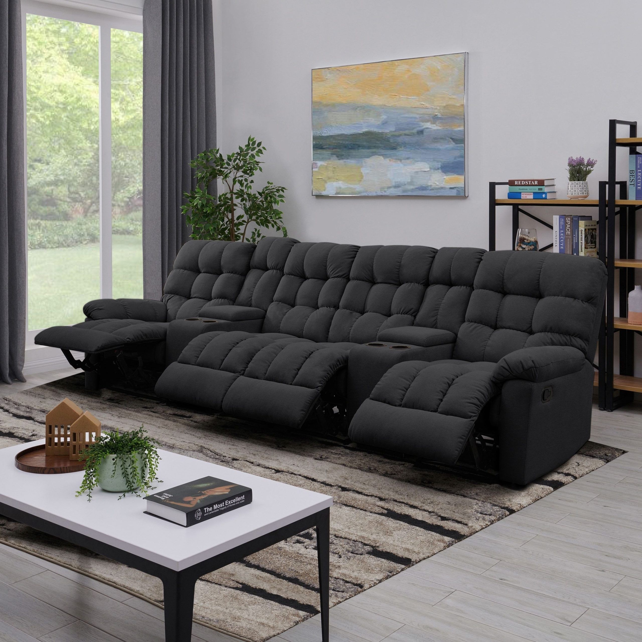 Featured Photo of 20 Best Collection of Modern Velvet Sofa Recliners with Storage