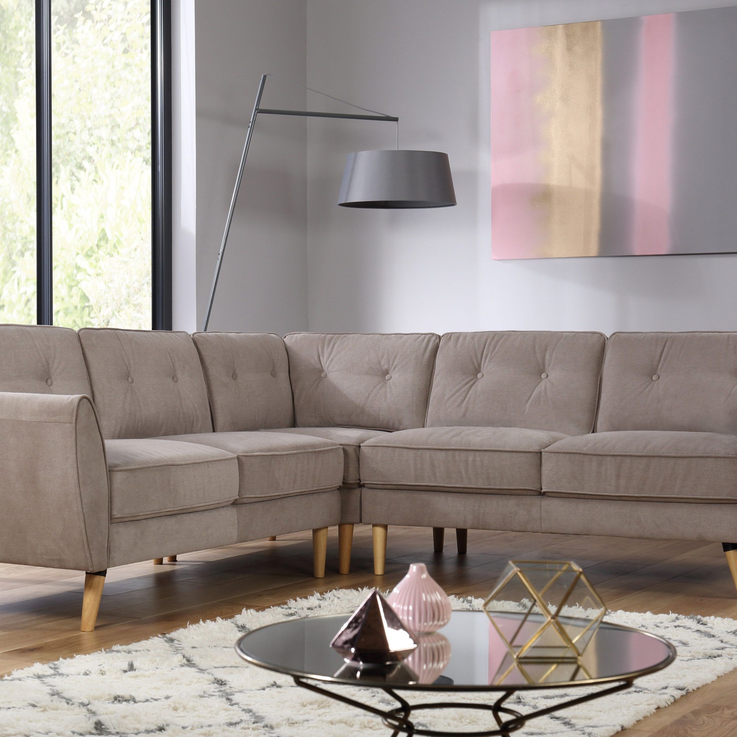 Corner Couch Takes Up Less Space In Small Living Rooms Architecturein With Regard To Sofas For Compact Living (View 15 of 20)