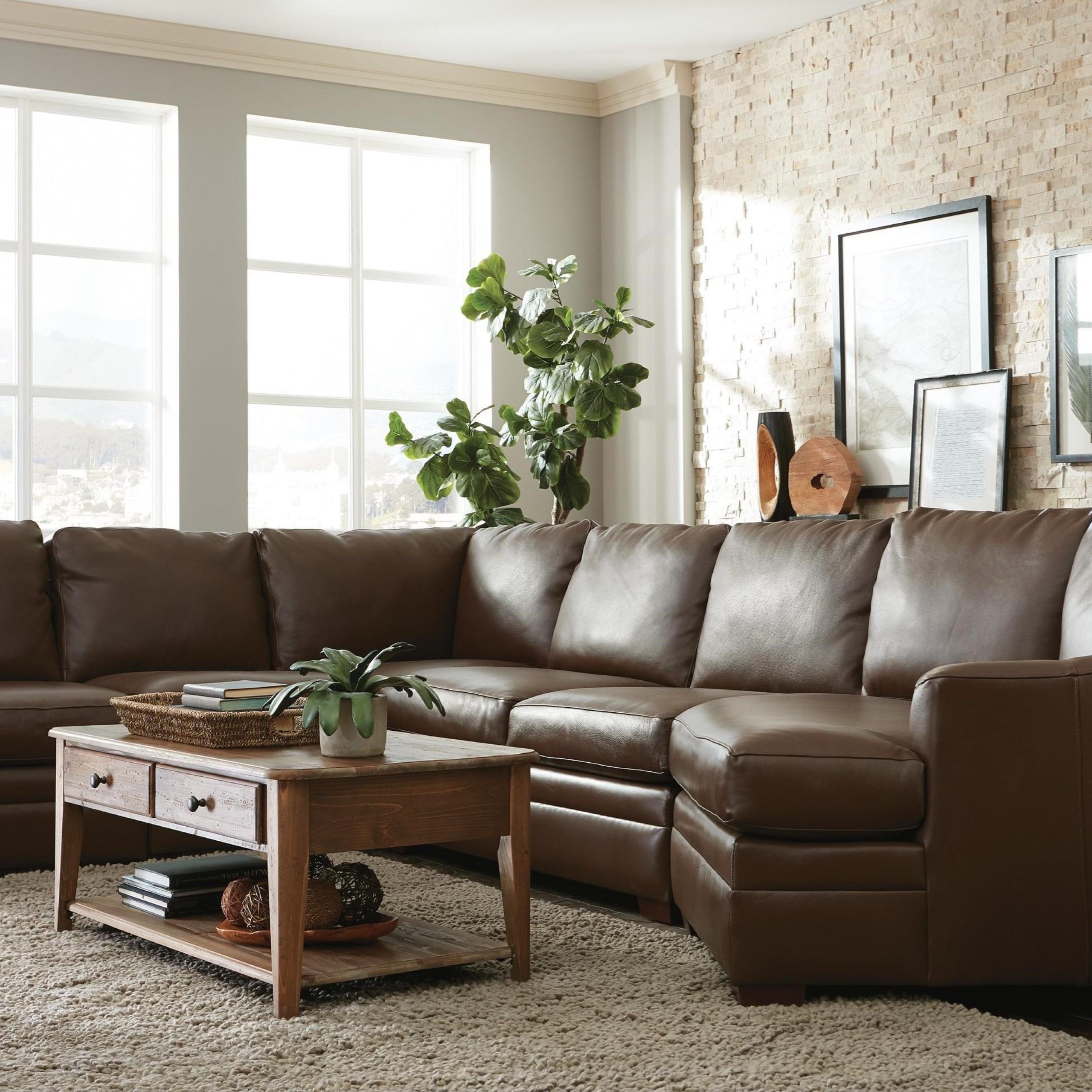 Craftmaster L9 Custom – Design Options Customizable 3 Piece Leather In 3 Piece Leather Sectional Sofa Sets (Gallery 6 of 20)