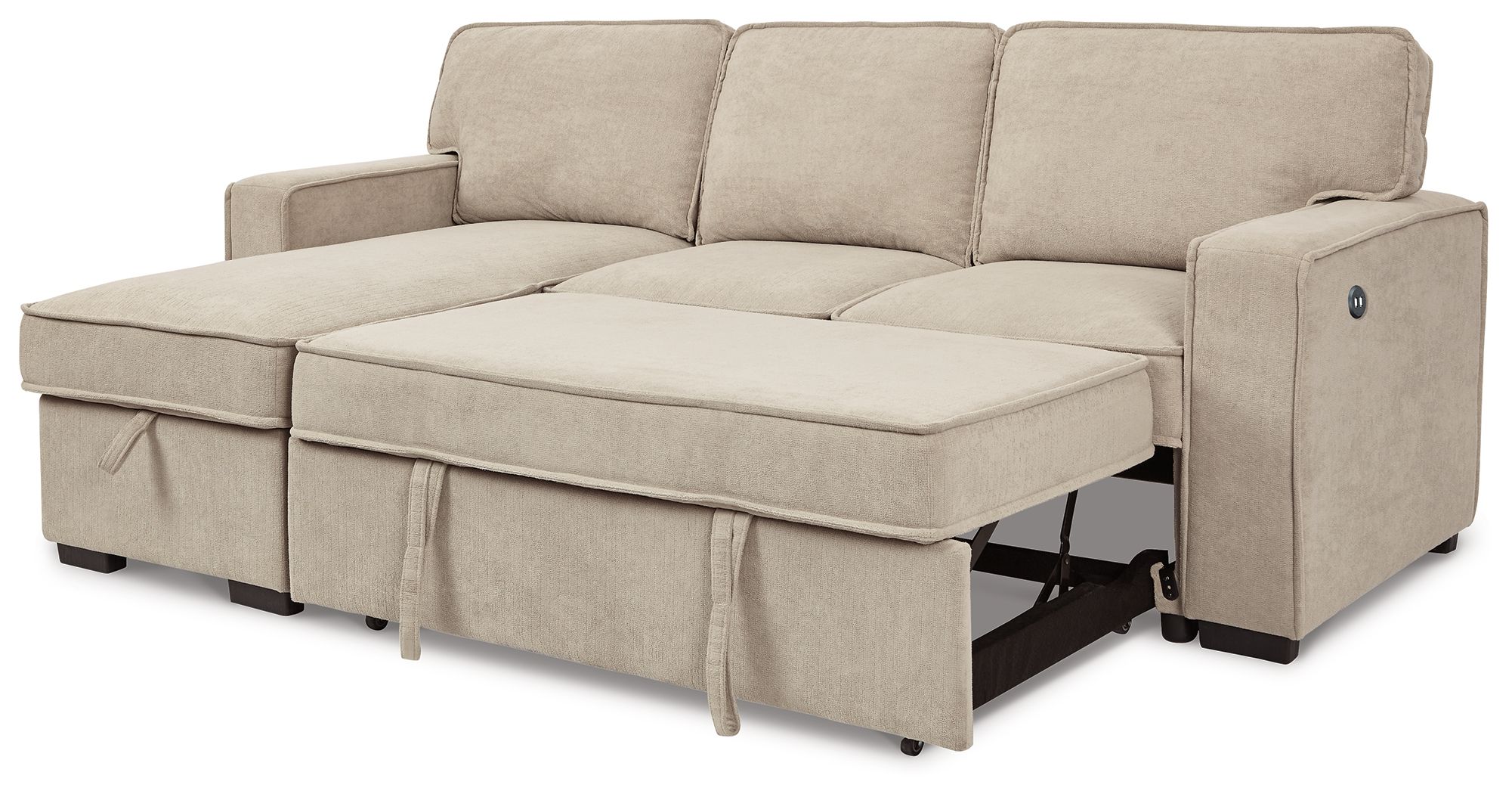 Darton 2 Piece Sleeper Sectional With Storage 73506s1signature Regarding Left Or Right Facing Sleeper Sectionals (View 5 of 21)