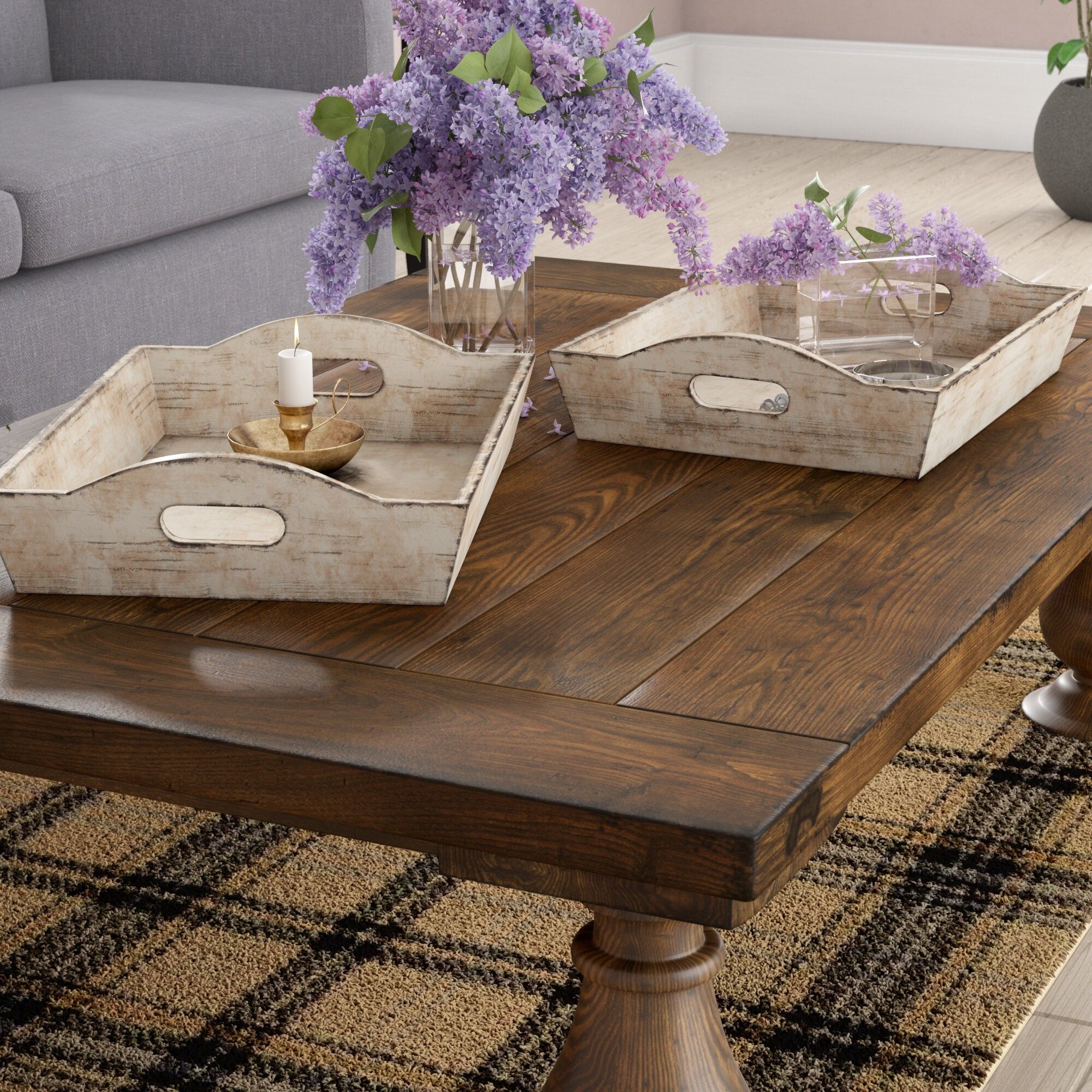 Decorative Trays For Coffee Tables / Lovely Decorative Tray Coffee With Coffee Tables With Trays (View 17 of 20)