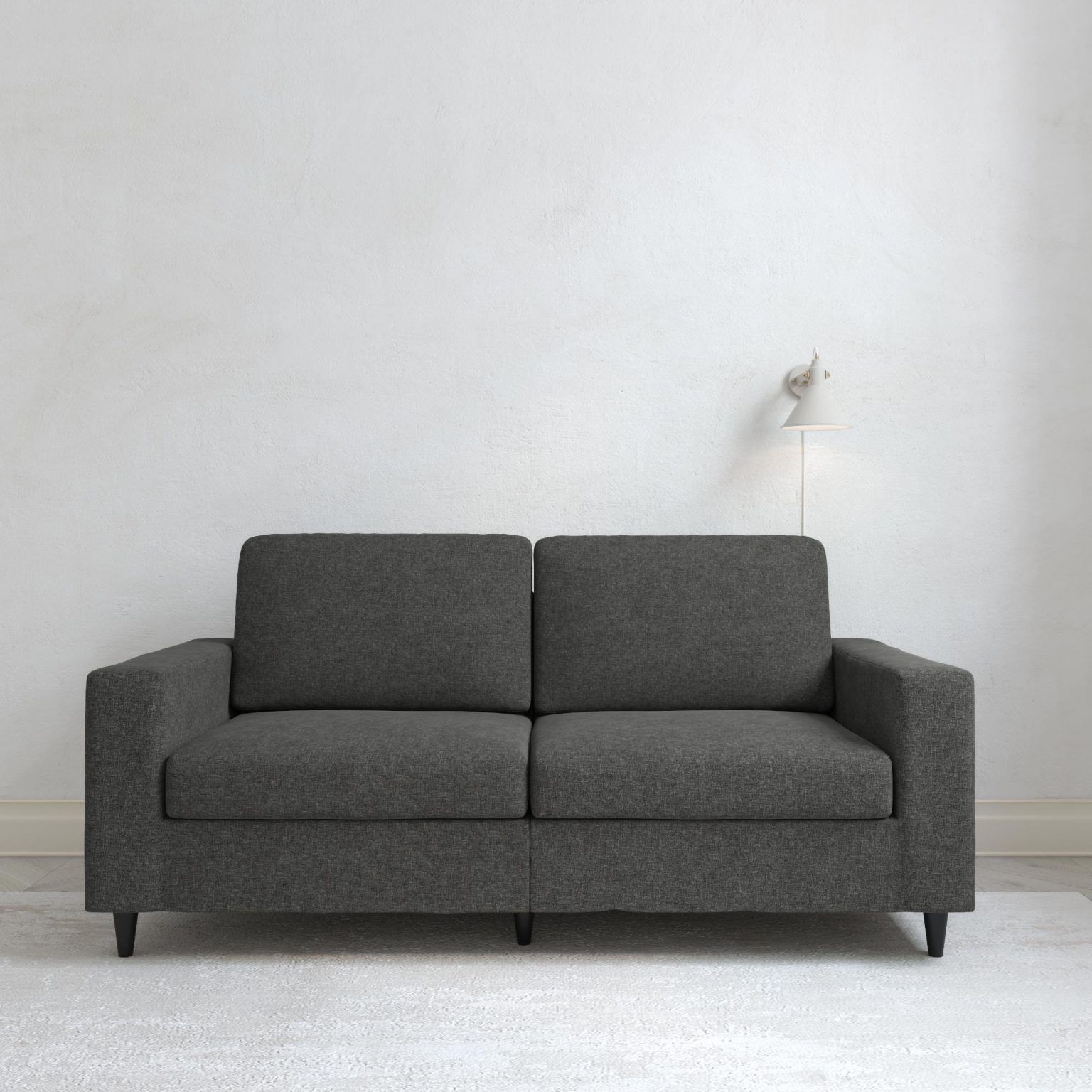 Dhp Cooper Sofa, Gray Linen – Awzhome – The Best At Affordable Prices Regarding Gray Linen Sofas (Gallery 20 of 20)