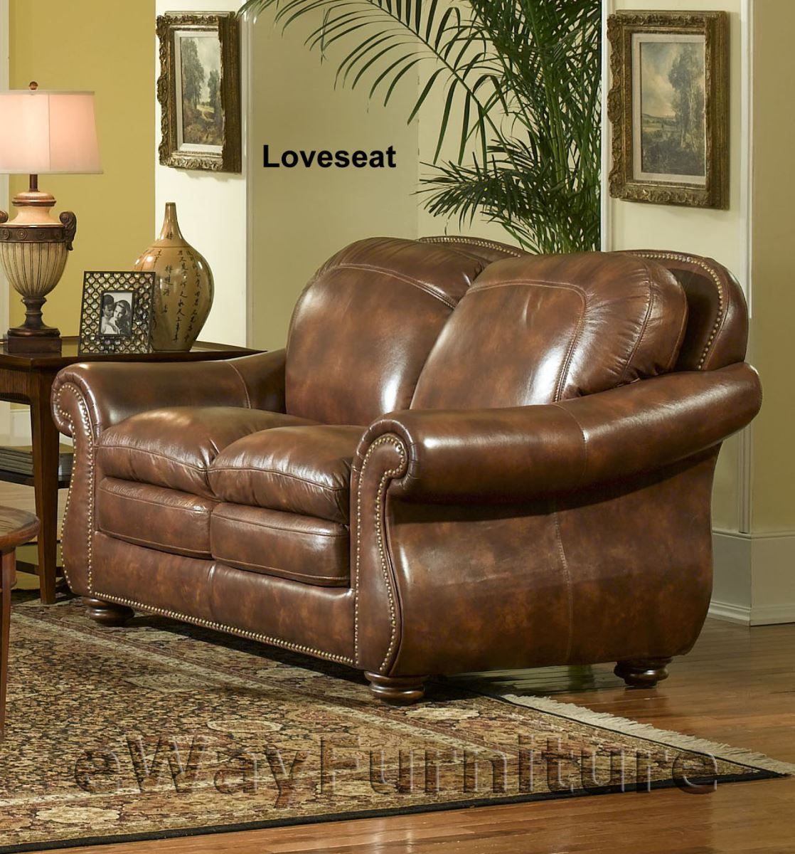 Duplin Top Grain Leather Loveseat Within Top Grain Leather Loveseats (View 2 of 20)