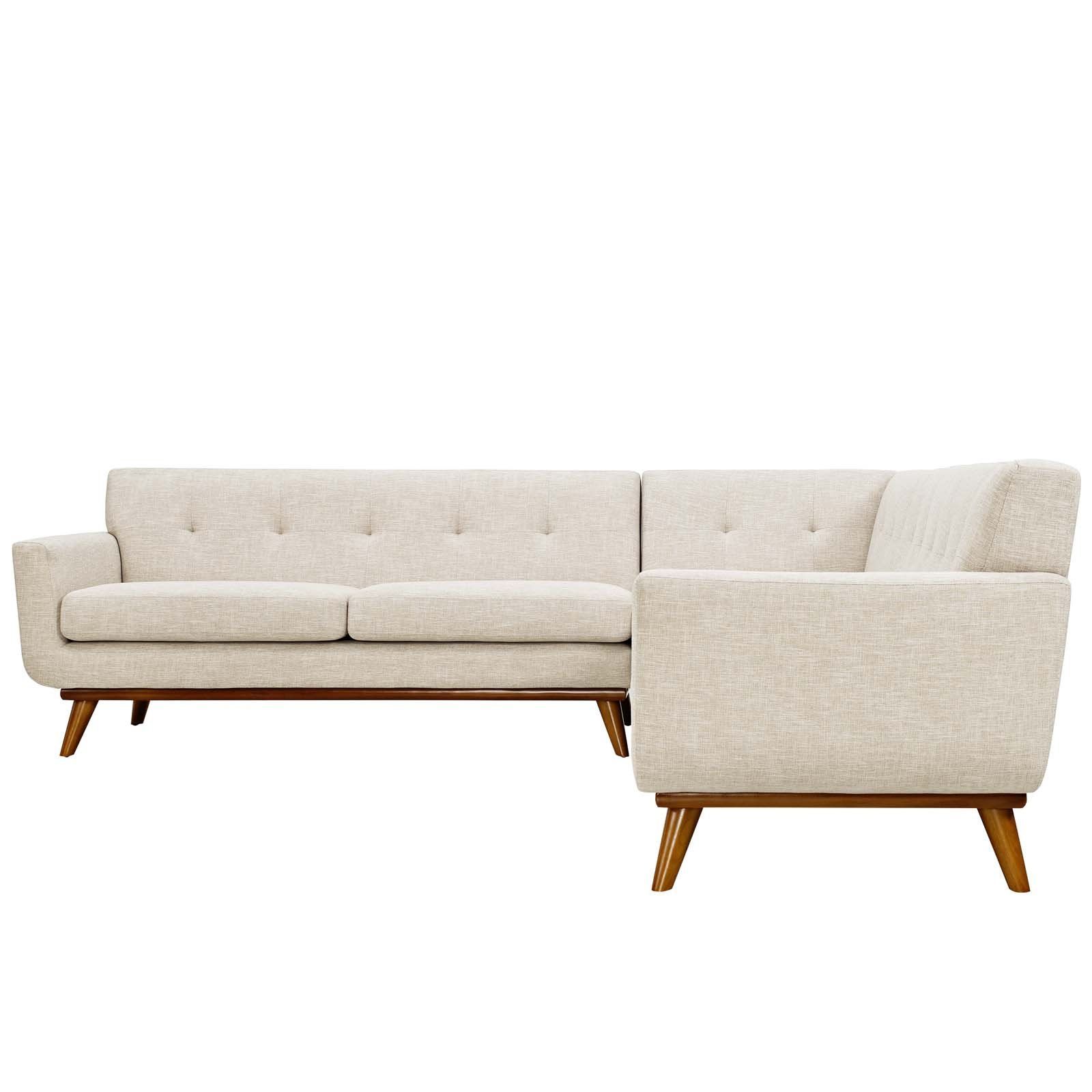 Engage L Shaped Sectional Sofa In Beige | Sectional Sofa Beige, Fabric Throughout Beige L Shaped Sectional Sofas (Gallery 20 of 20)