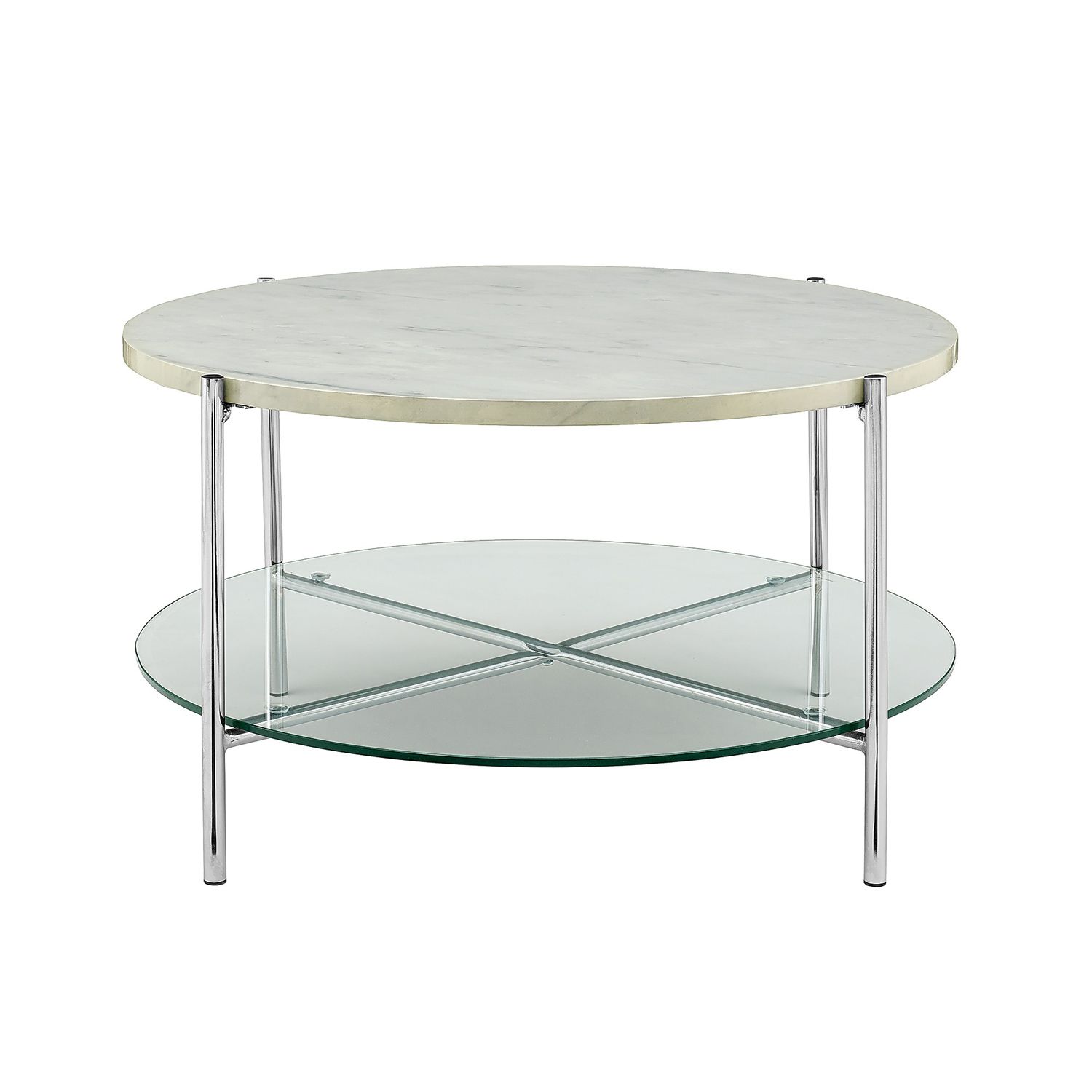 Faux Marble Round Coffee Table – Pier1 With Modern Round Faux Marble Coffee Tables (Gallery 17 of 20)
