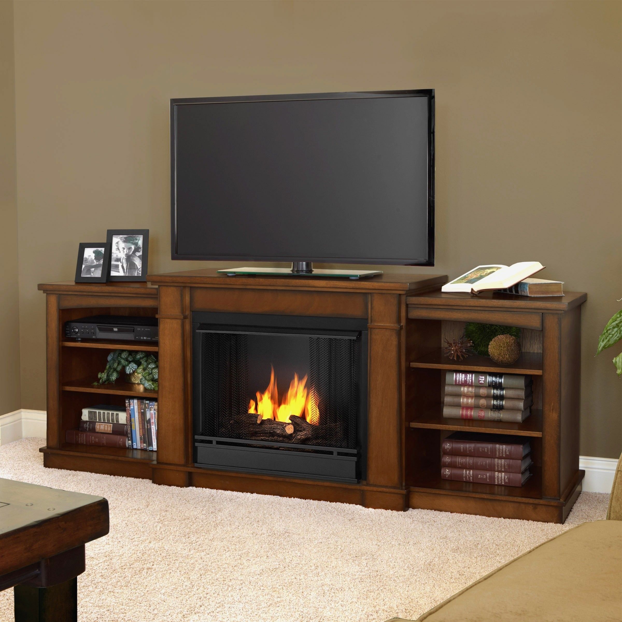 Fireplace Tv Stands For Flat Screens – Foter Inside Modern Fireplace Tv Stands (Gallery 15 of 20)