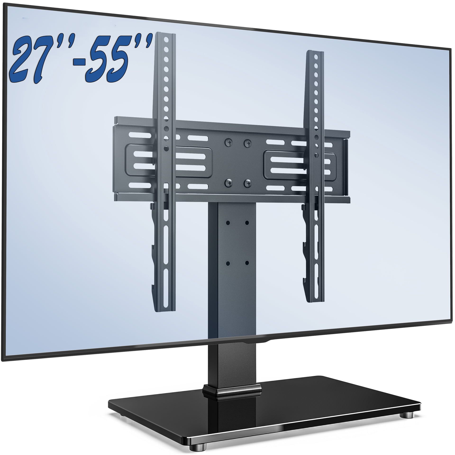 Fitueyes Universal Tv Stand Table Top Tv Stand For 27 80 Inch Lcd Led Pertaining To Universal Tabletop Tv Stands (View 10 of 20)