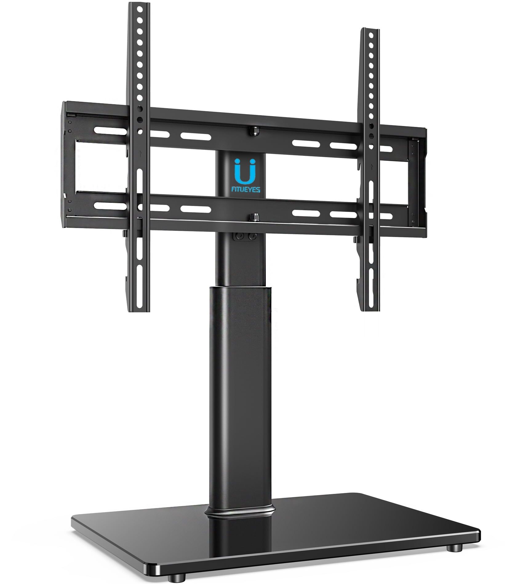 Fitueyes Universal Tv Stand Tabletop Base With Swivel Mount For 32 To Regarding Stand For Flat Screen (Gallery 17 of 20)