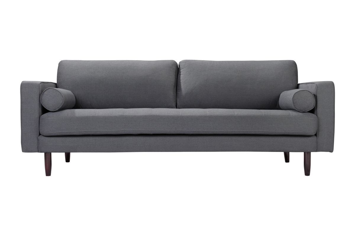 Freeman Sofa, Charcoal Blue Linen | Sofa, Blue Furniture, Linen Sofa Pertaining To Modern Blue Linen Sofas (View 20 of 20)
