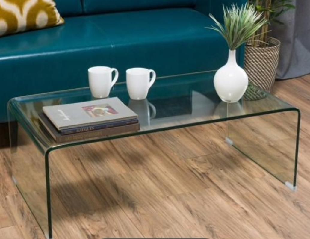Furniture – Wood On Top Of .5" Tempered Glass Coffee Table – Home With Wood Tempered Glass Top Coffee Tables (Gallery 16 of 20)