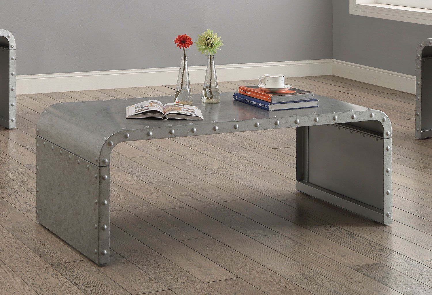 Galvanized Coffee Table – Best Coffee 2022 In Metal 1 Shelf Coffee Tables (Gallery 2 of 20)