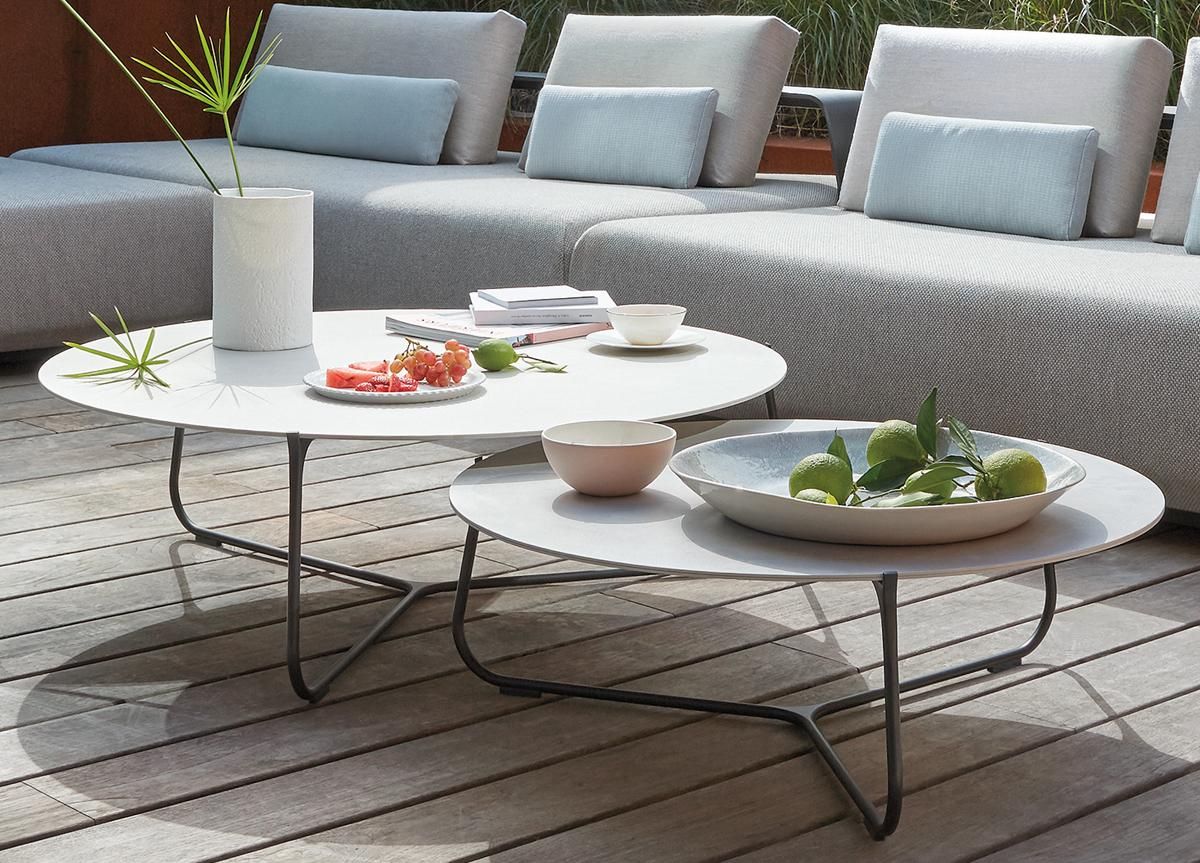 Go Modern Ltd > Garden Coffee Tables & Poufs > Manutti Mood Garden Throughout Modern Outdoor Patio Coffee Tables (View 3 of 20)