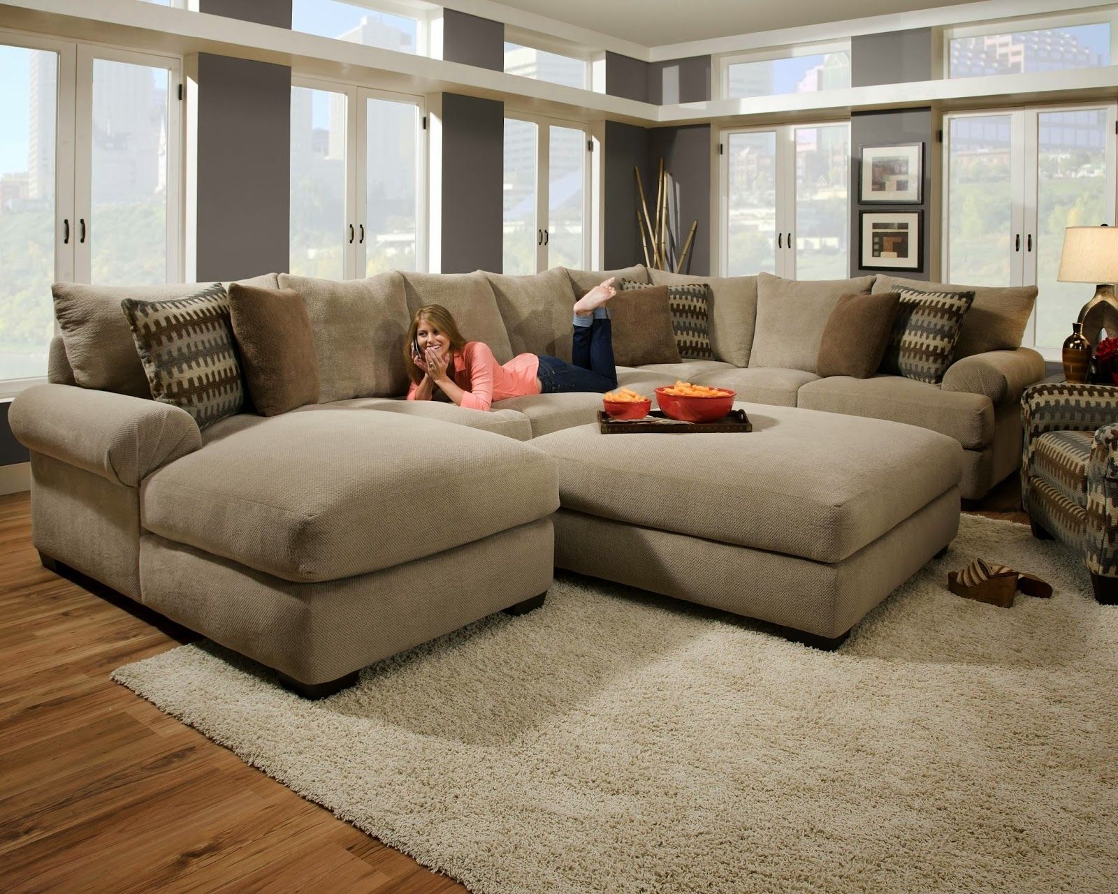How To Configure A Sectional Sofa – Image To U Within Microfiber Sectional Corner Sofas (Gallery 16 of 20)