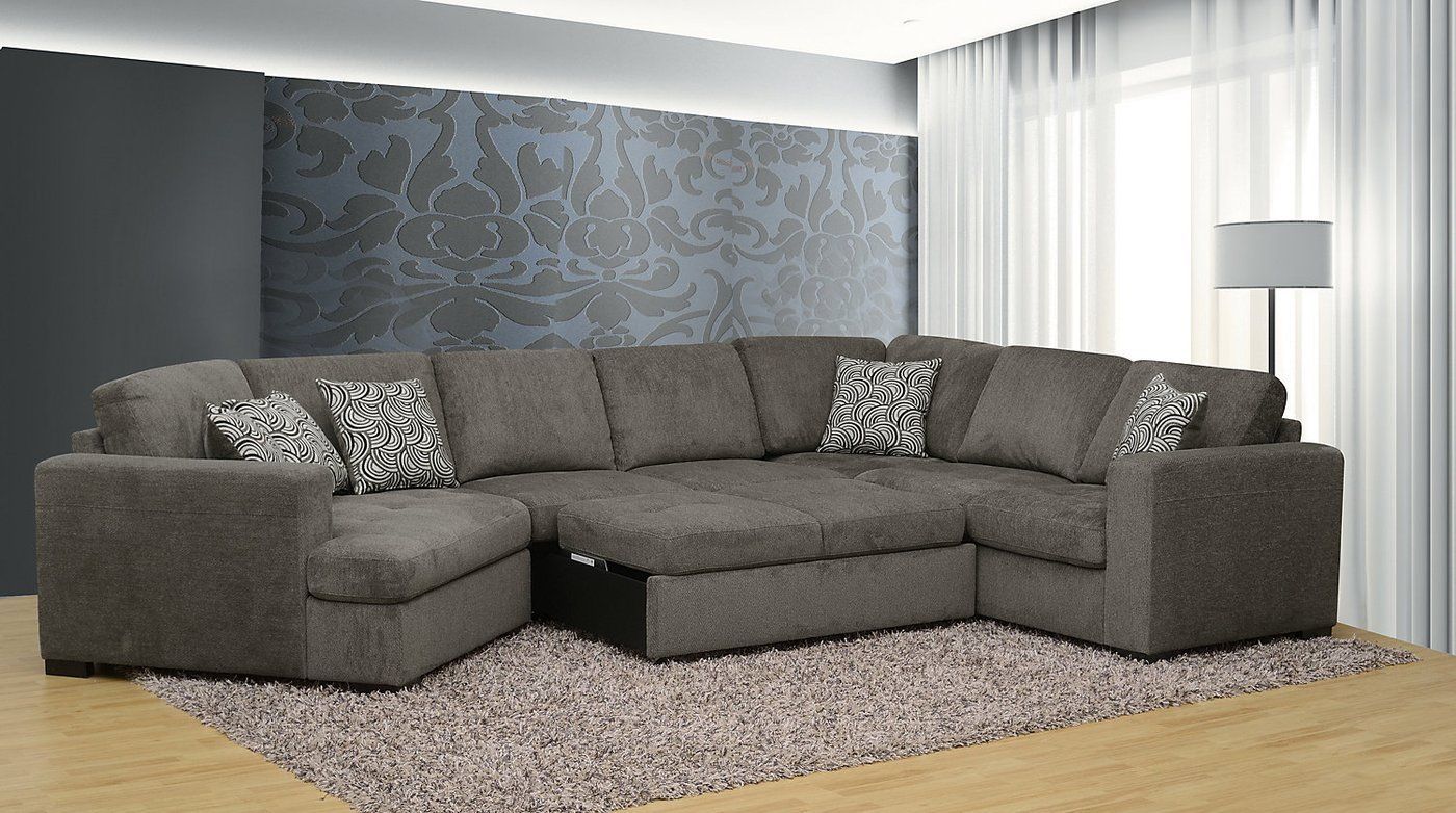 Izzy 3 Piece Chenille Sleeper Sectional With Left Facing Cuddler With Regard To Left Or Right Facing Sleeper Sectionals (View 10 of 21)