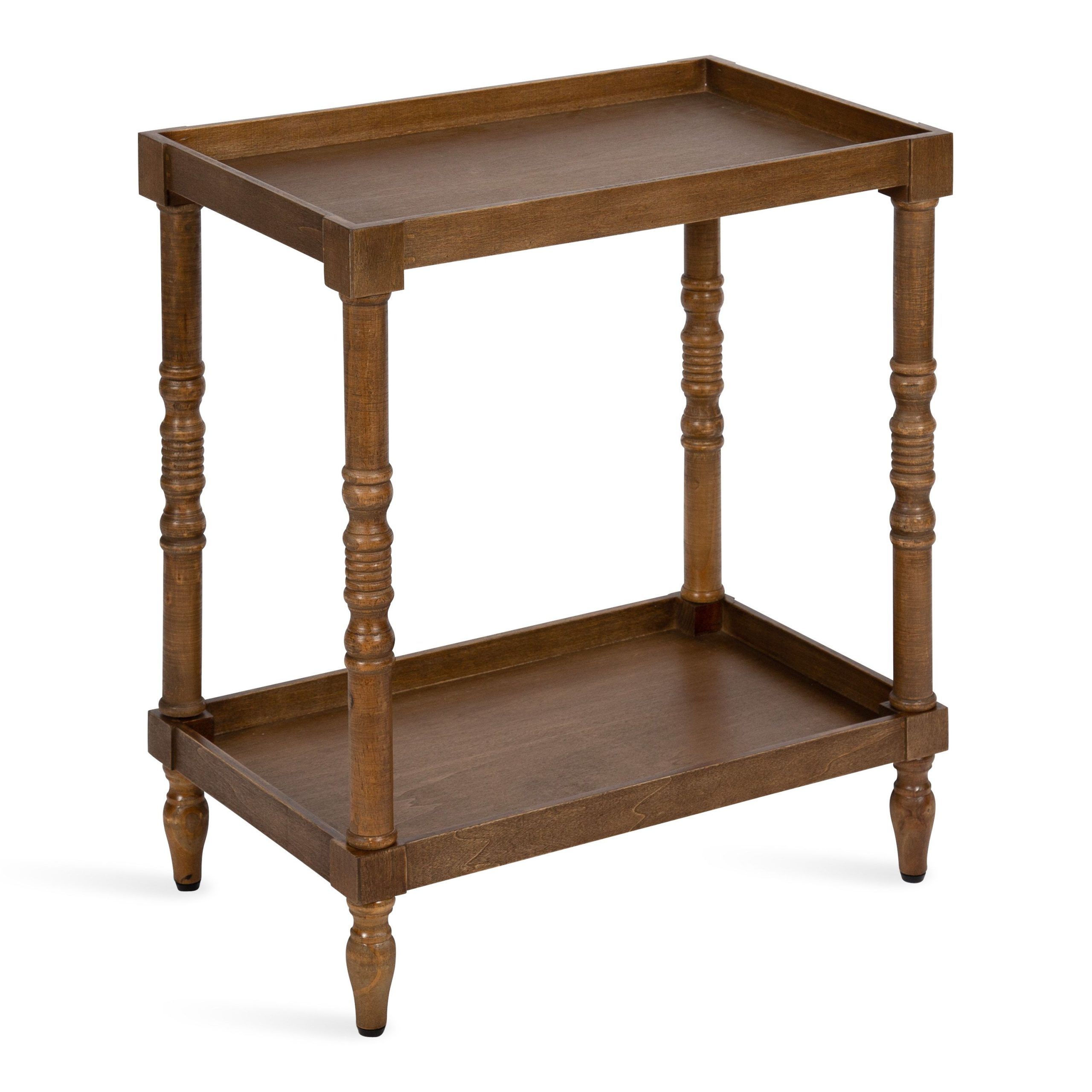 Kate And Laurel Bellport Farmhouse Side Table, 22 X 14 X 26, Rustic Regarding Kate And Laurel Bellport Farmhouse Drink Tables (Gallery 11 of 20)