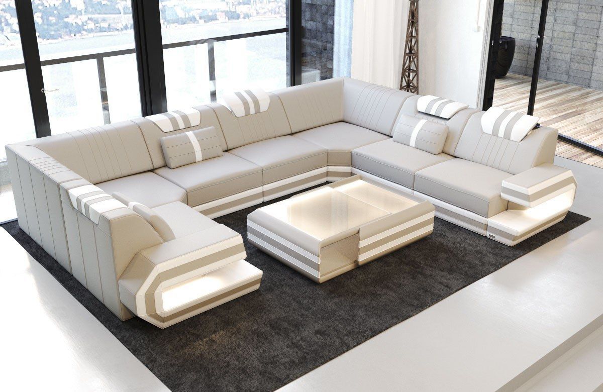 Leather Sectional Sofa San Antonio U Shape | Luxury Sofa Design, Luxury Throughout Modern U Shaped Sectional Couch Sets (Gallery 14 of 20)