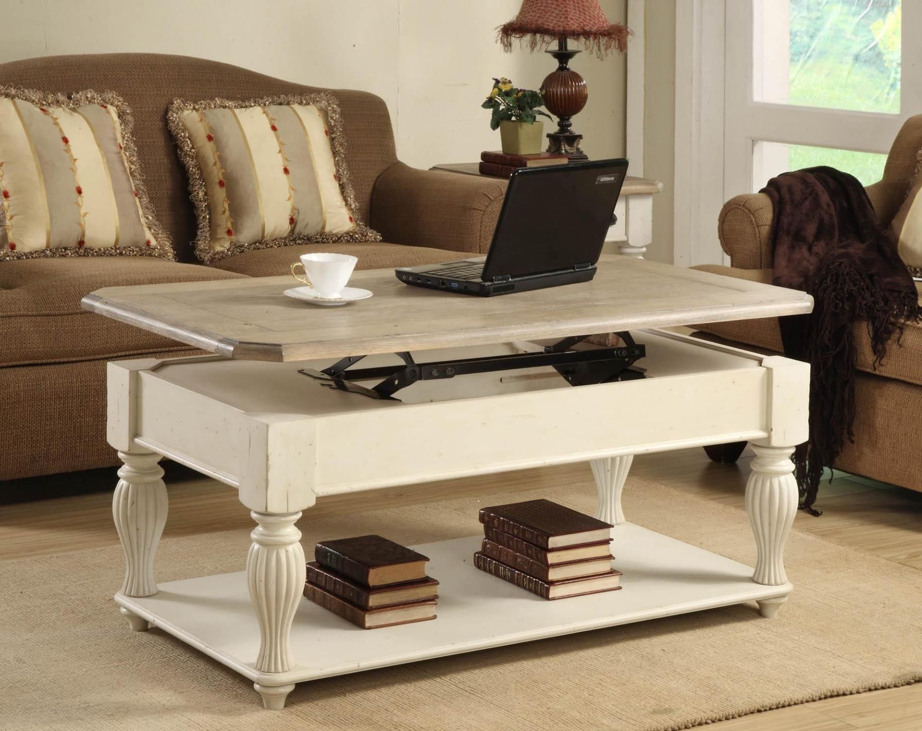 Lift Top Coffee Tables With Storage With Regard To Lift Top Coffee Tables With Storage Drawers (View 18 of 20)