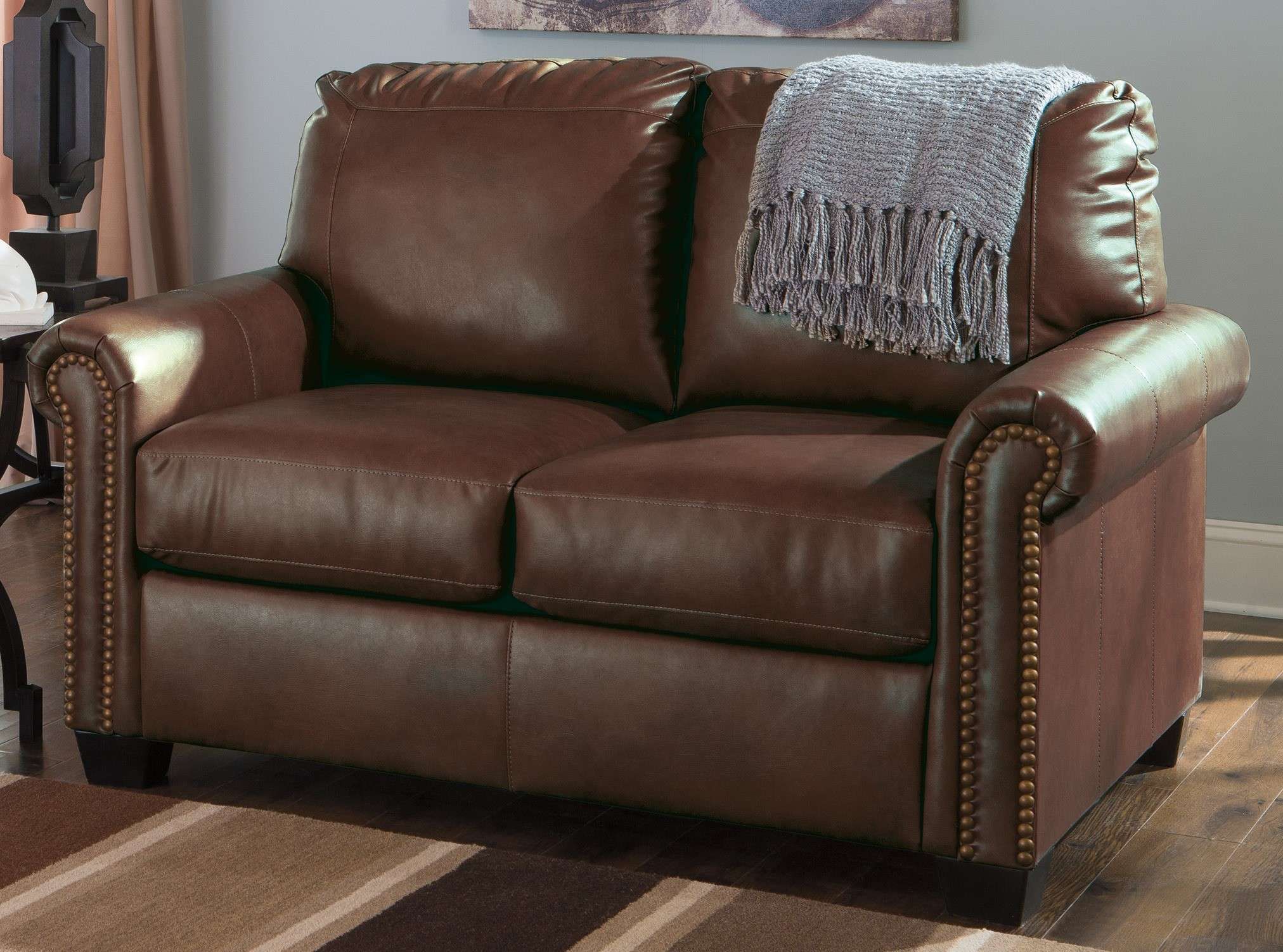 Lottie Durablend Chocolate Twin Sleeper Sofa | Twin Sleeper Sofa, Love Inside Faux Leather Sofas In Chocolate Brown (Gallery 8 of 20)