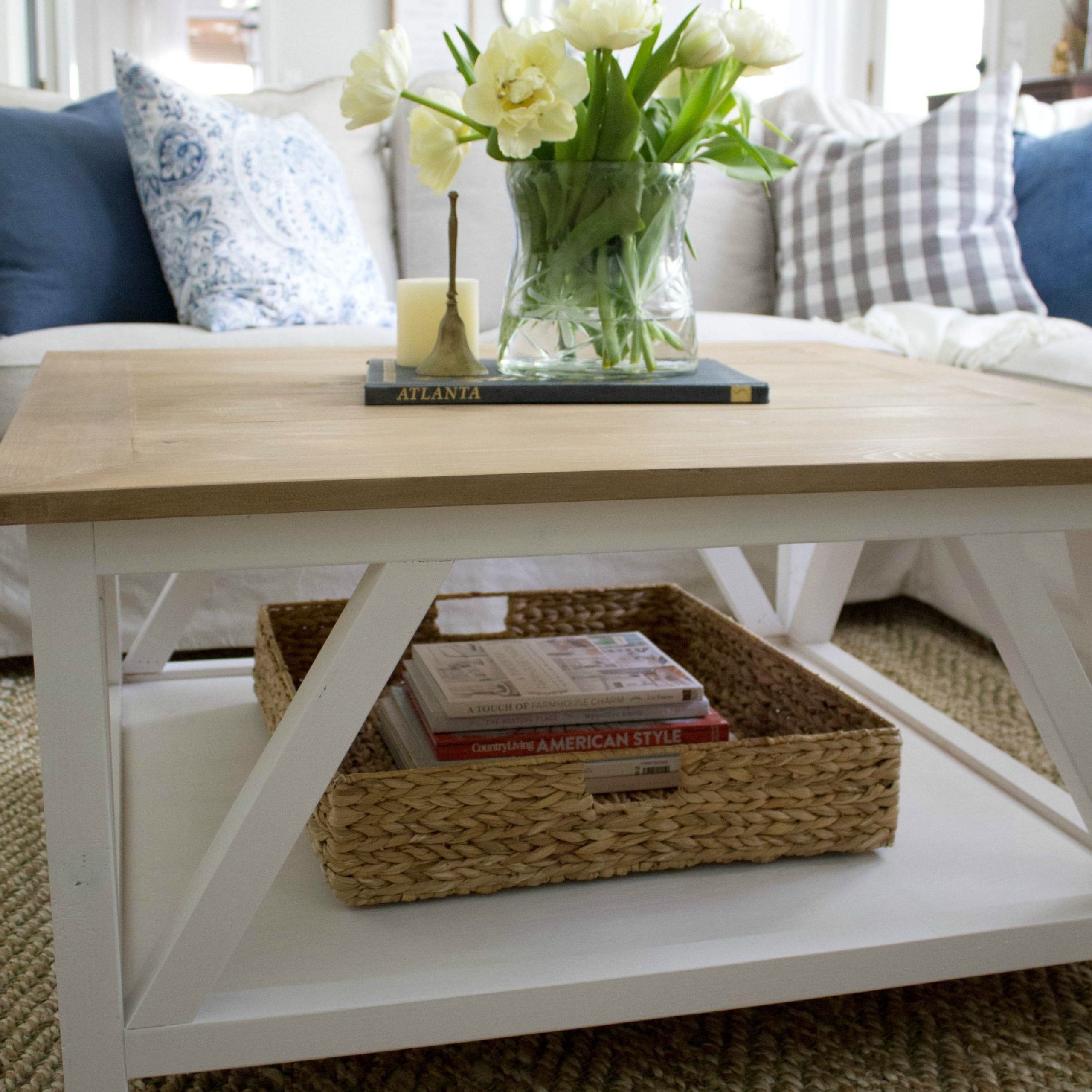 Luxus Modern Farmhouse Coffee Table Ideas – Home Inspiration With Regard To Coffee Tables For 4 6 People (Gallery 17 of 20)