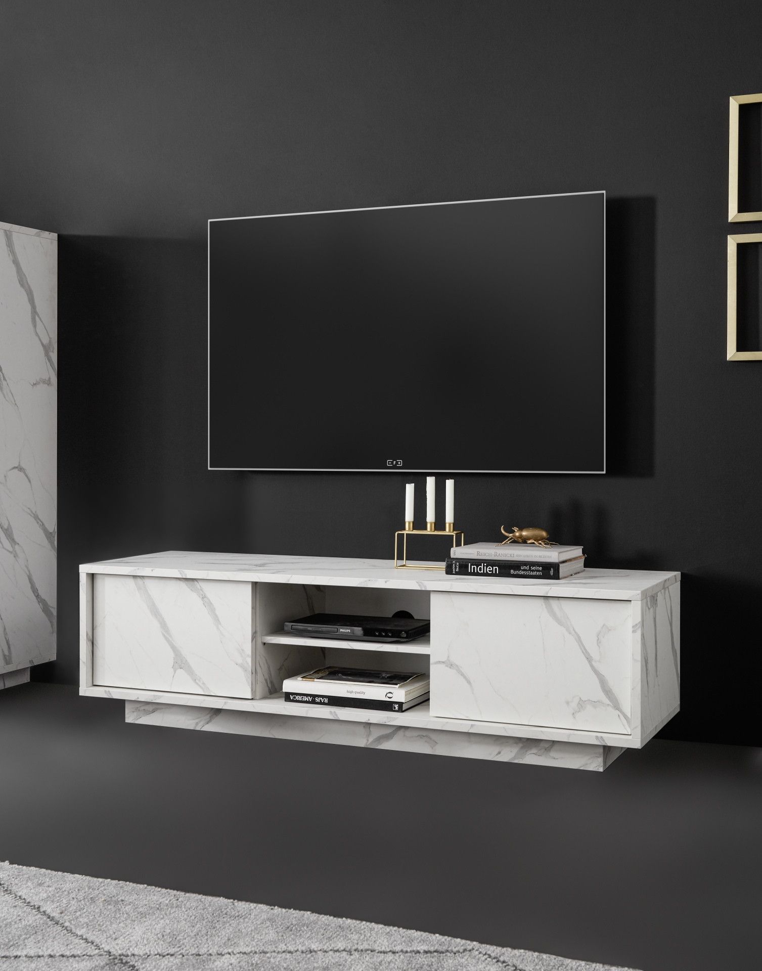 Marble Tv Stands With Regard To Black Marble Tv Stands (Gallery 6 of 20)