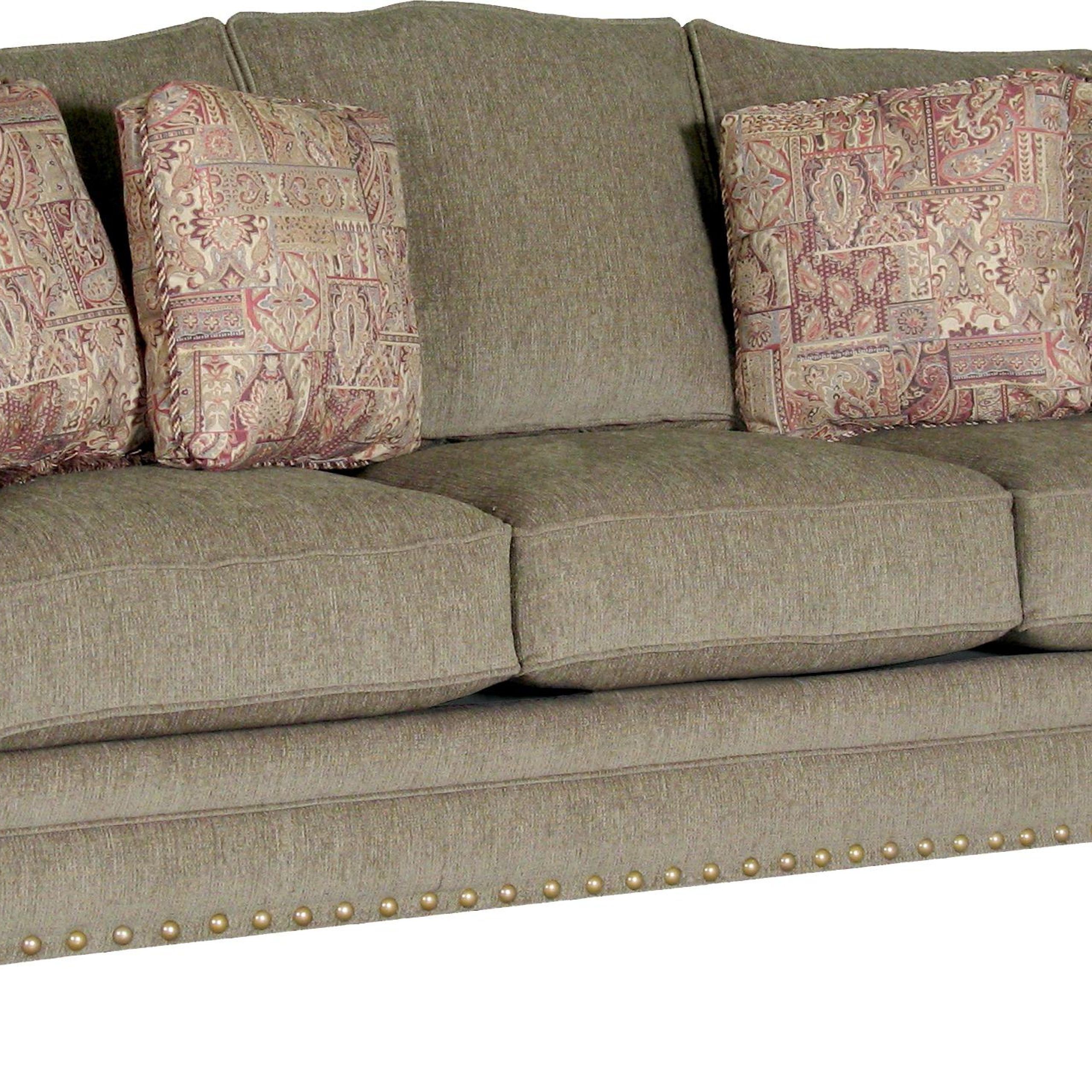 Mayo 3180 Traditional 3 Seat Stationary Sofa | Howell Furniture | Sofas Within Traditional 3 Seater Sofas (Gallery 4 of 20)