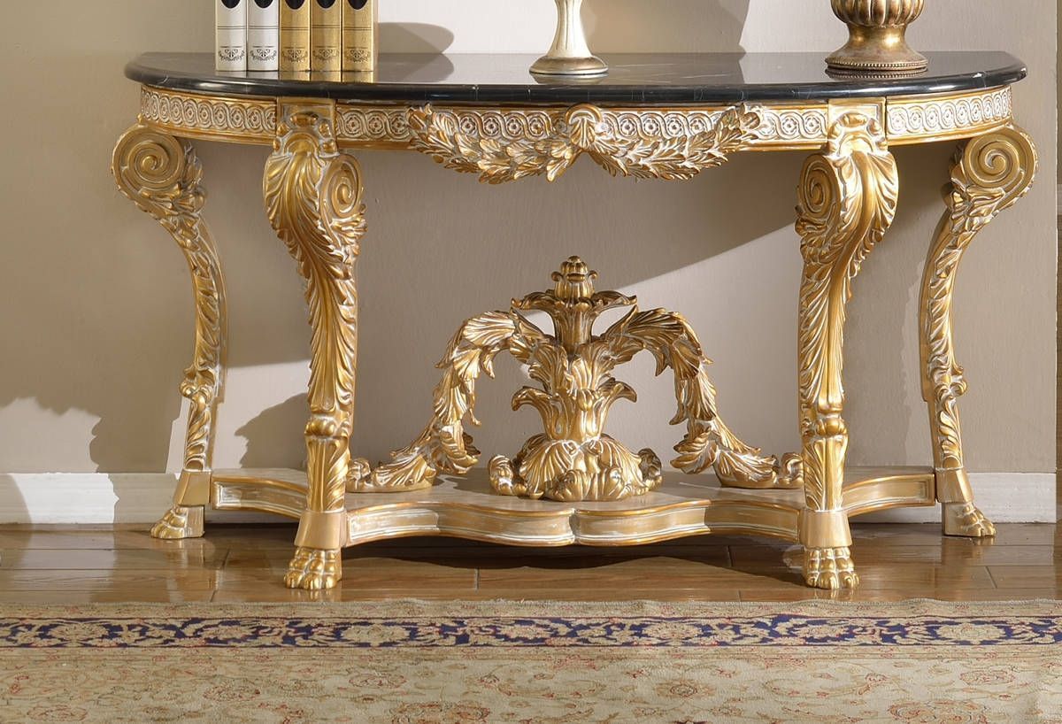 Meridian Furniture Versailles Console Table | Meridian Furniture Throughout Versailles Console Cabinets (View 16 of 20)