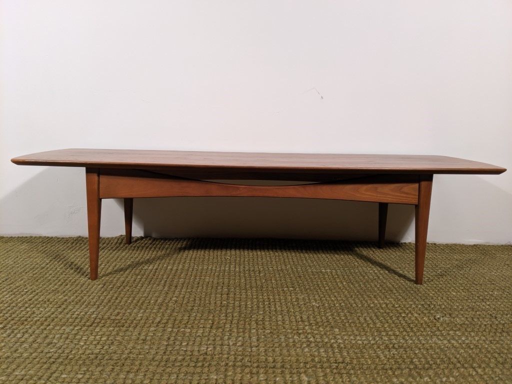 Mid Century Modern Solid Wood Coffee Table – Epoch Intended For Wooden Mid Century Coffee Tables (Gallery 15 of 20)