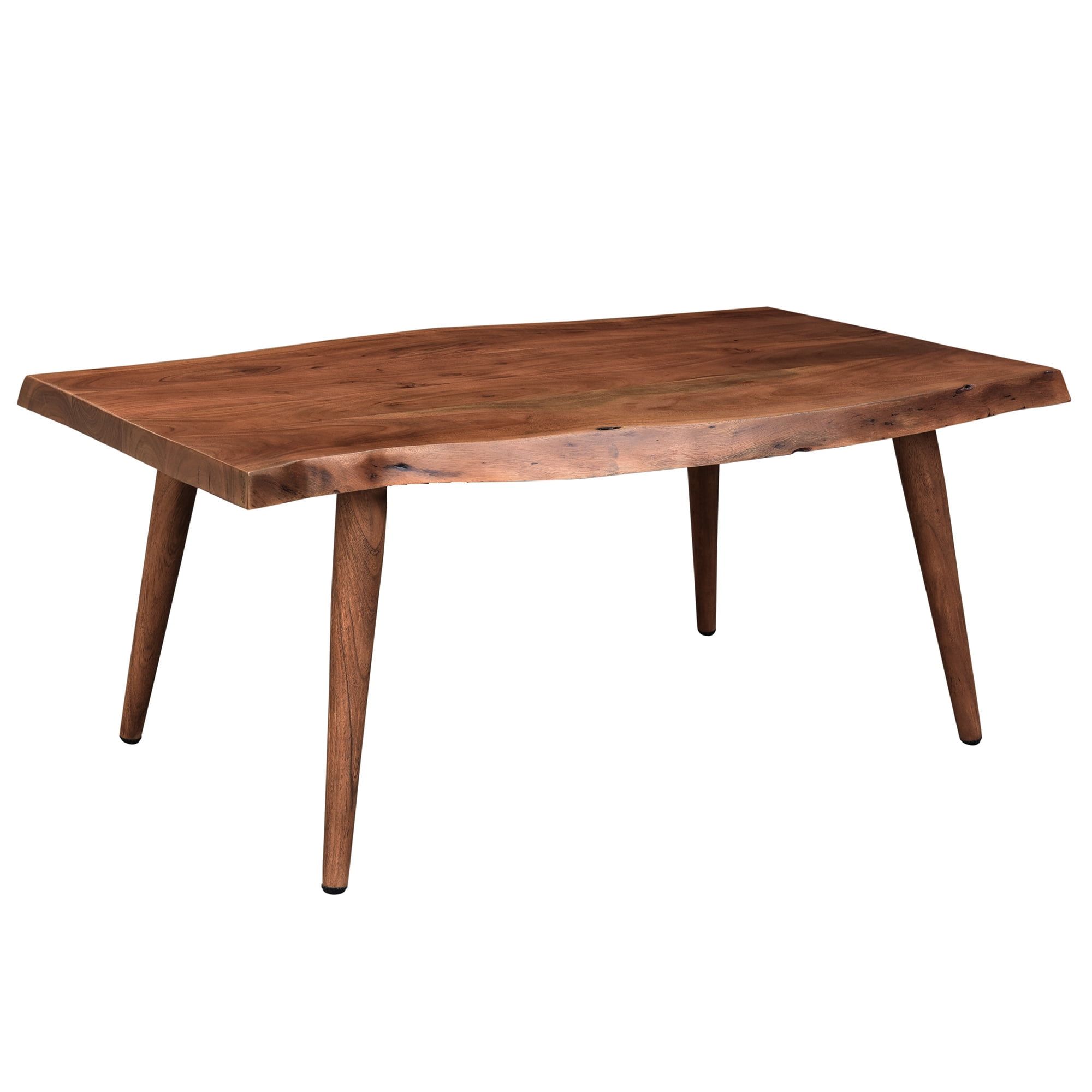 Mid Century Solid Wood Coffee Table – Walmart – Walmart Within Wooden Mid Century Coffee Tables (Gallery 20 of 20)