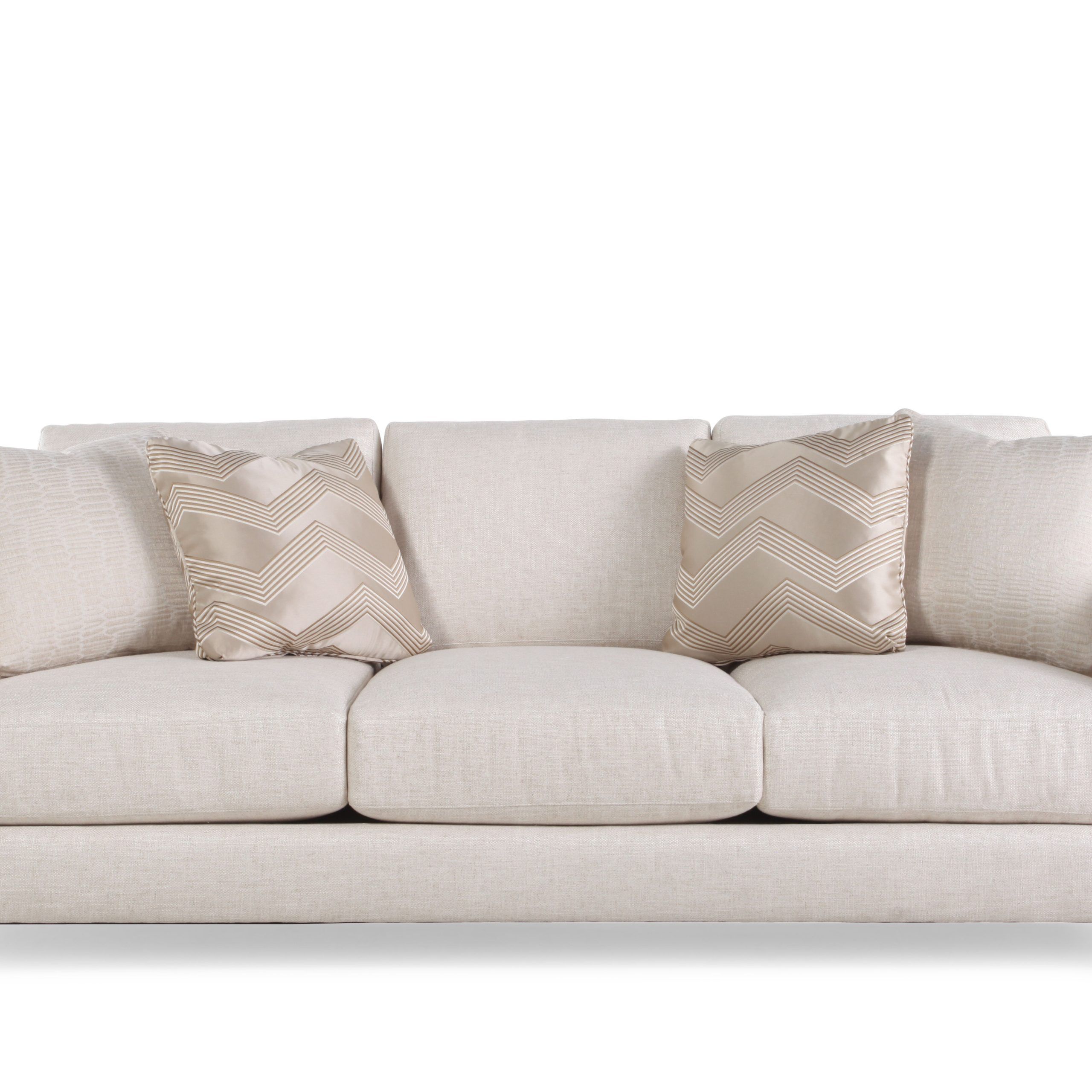 Modern 93.5" Sofa In Cream | Mathis Brothers Furniture Inside Sofas In Cream (Gallery 1 of 20)