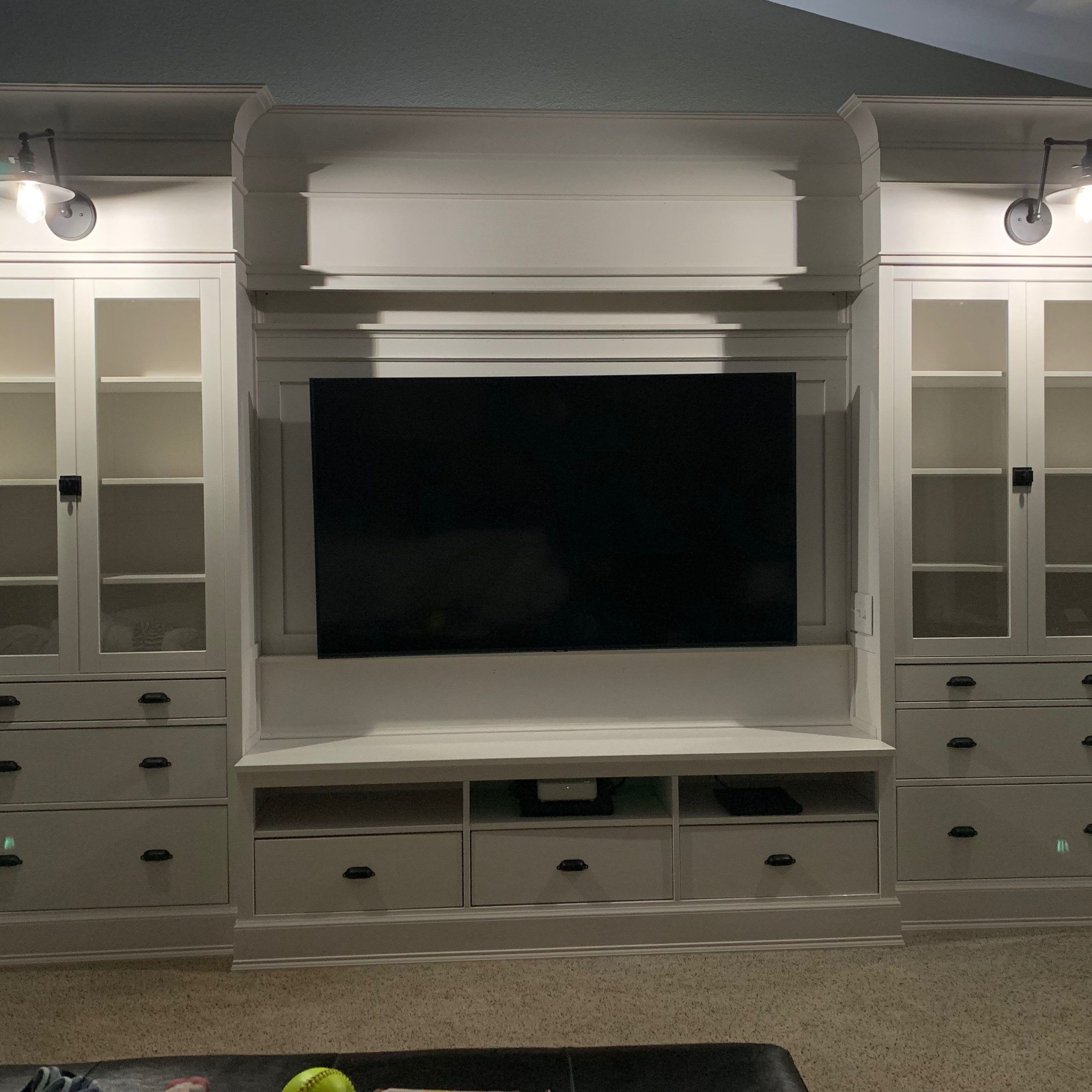 Modern Farmhouse Entertainment Media Center For Sale In Mn (View 8 of 20)