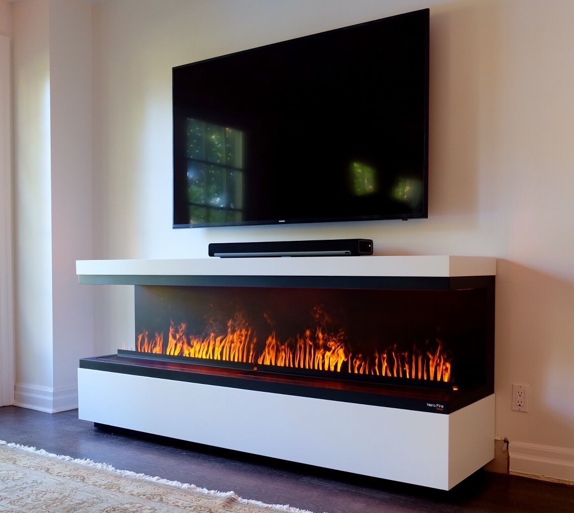 Modern Floating Tv Stand With Fireplace – Img Solo Pertaining To Modern Fireplace Tv Stands (View 19 of 20)