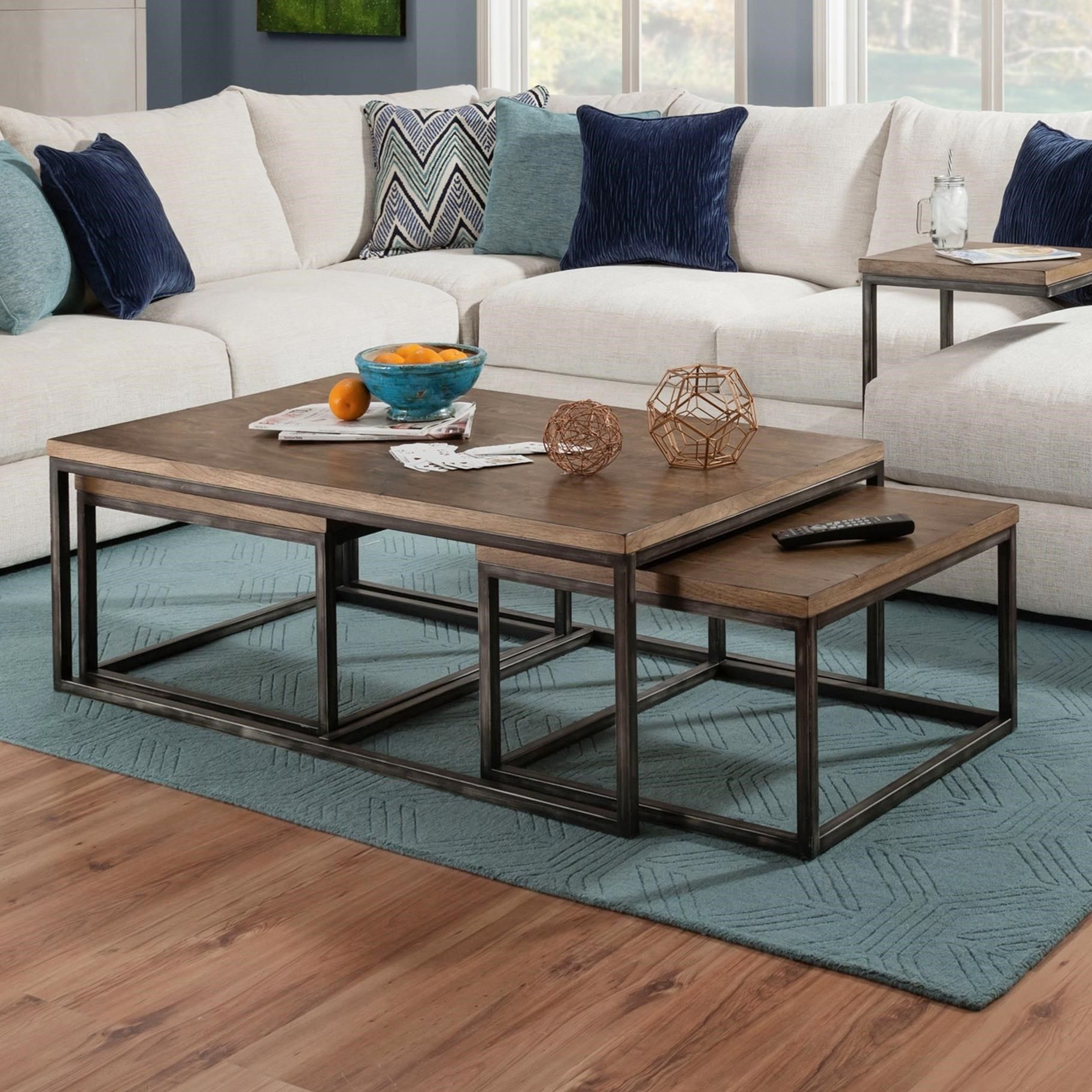 Modern Nesting Coffee Tables – Mid Century Modern Nesting Kidney Bean Pertaining To Nesting Coffee Tables (View 16 of 20)