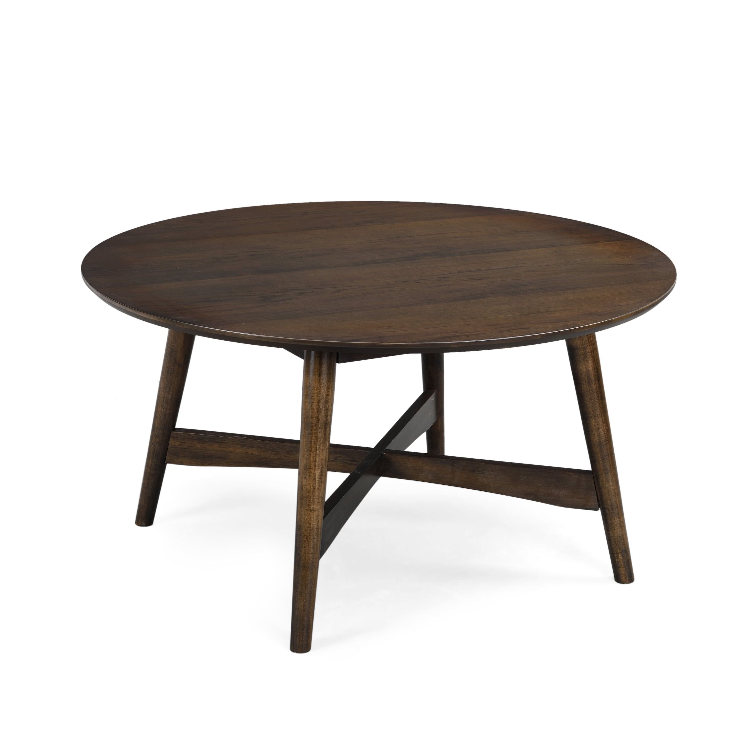 Murdock Mid Century Modern Wood Coffee Table, Gray – Walmart In Wooden Mid Century Coffee Tables (View 18 of 20)