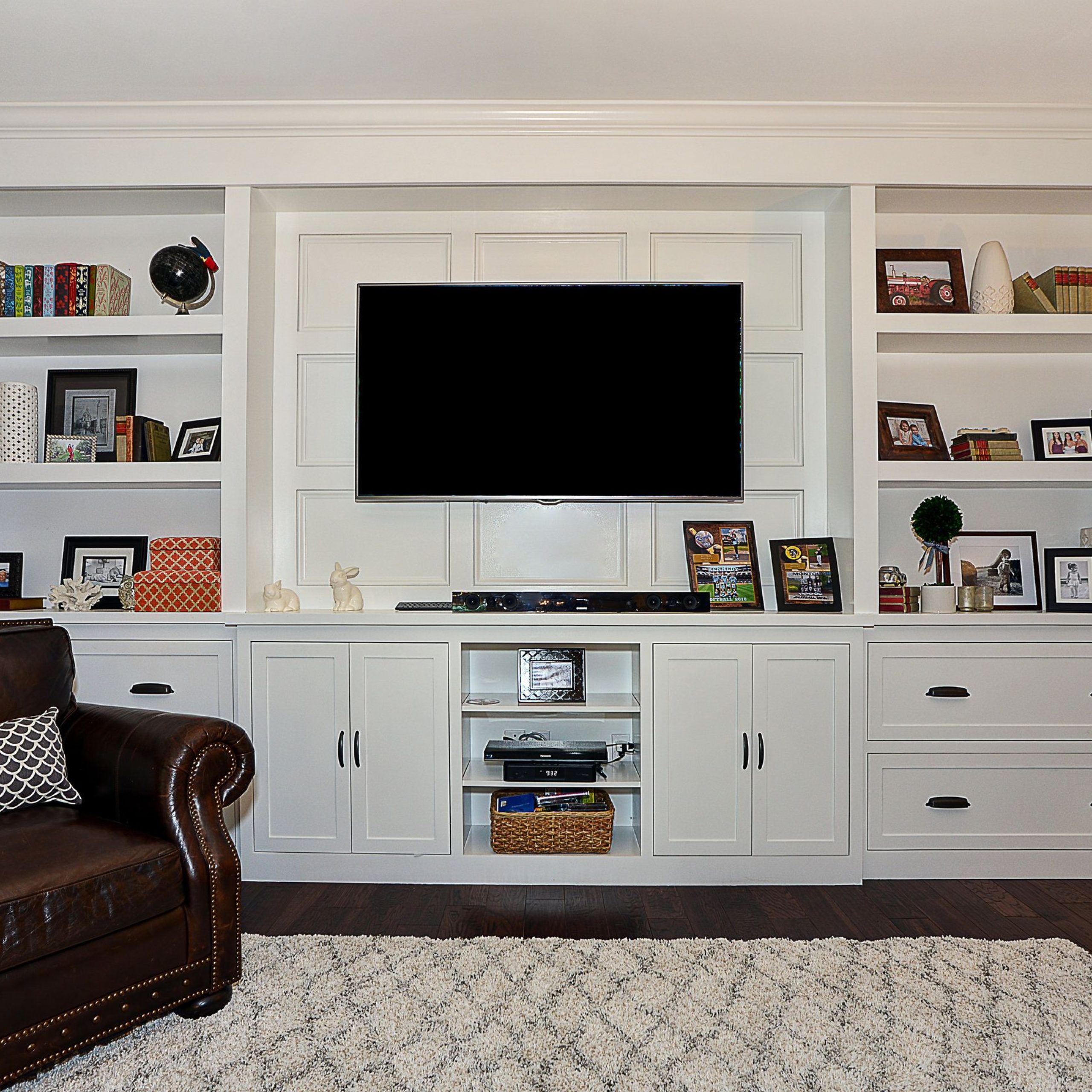 Organizing Your Living Room With An Entertainment Center With Storage Intended For Entertainment Center With Storage Cabinet (Gallery 5 of 20)